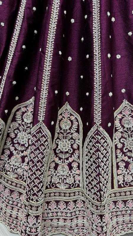 Ynf Silk KESH416 ANJANI-2816A Lehengas Wedding Collections Festive Collections Wholesale Embroidered Lehenga Handloom Lehenga Thread Work Lehenga Manufacturer- Kapda Export