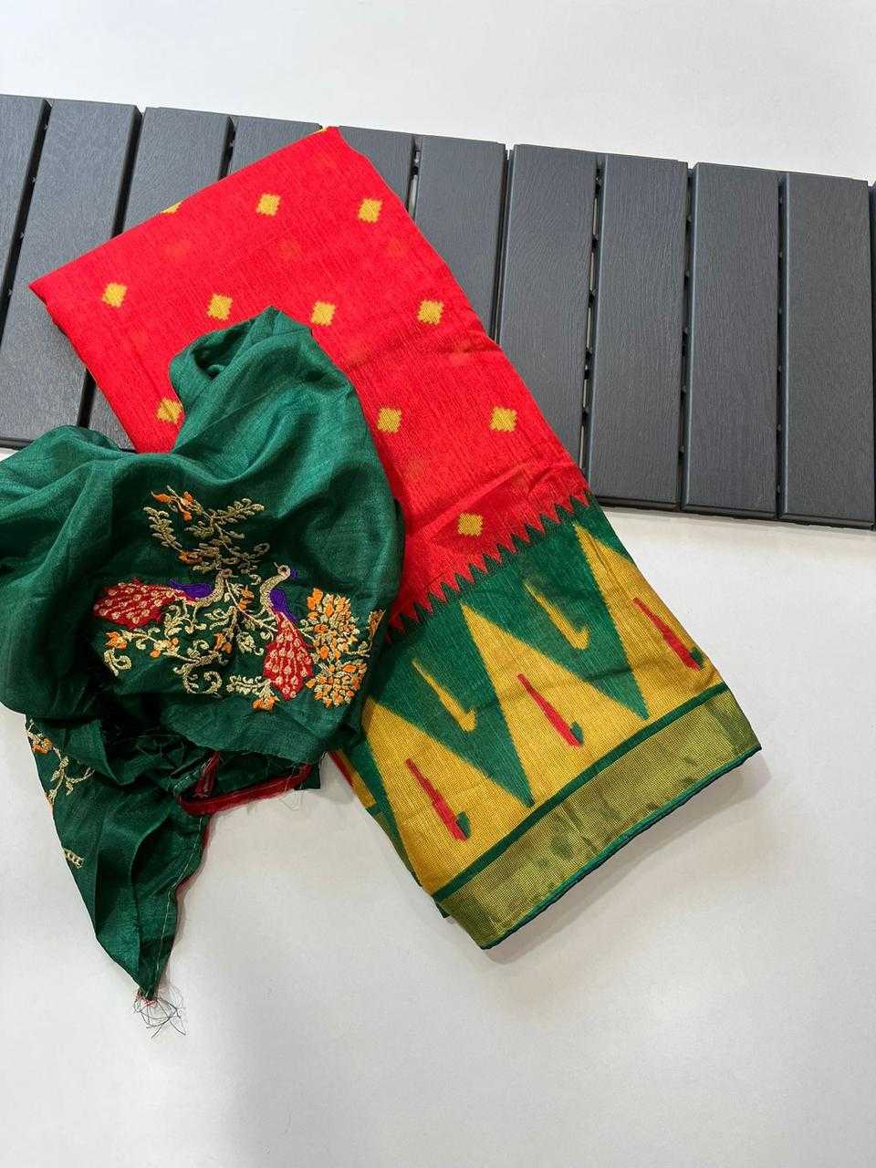 Ynf Silk RIN203 MTW65 Sarees Wholesale Brasso Sarees Embroidered Sarees Manufacturer- Kapda Export