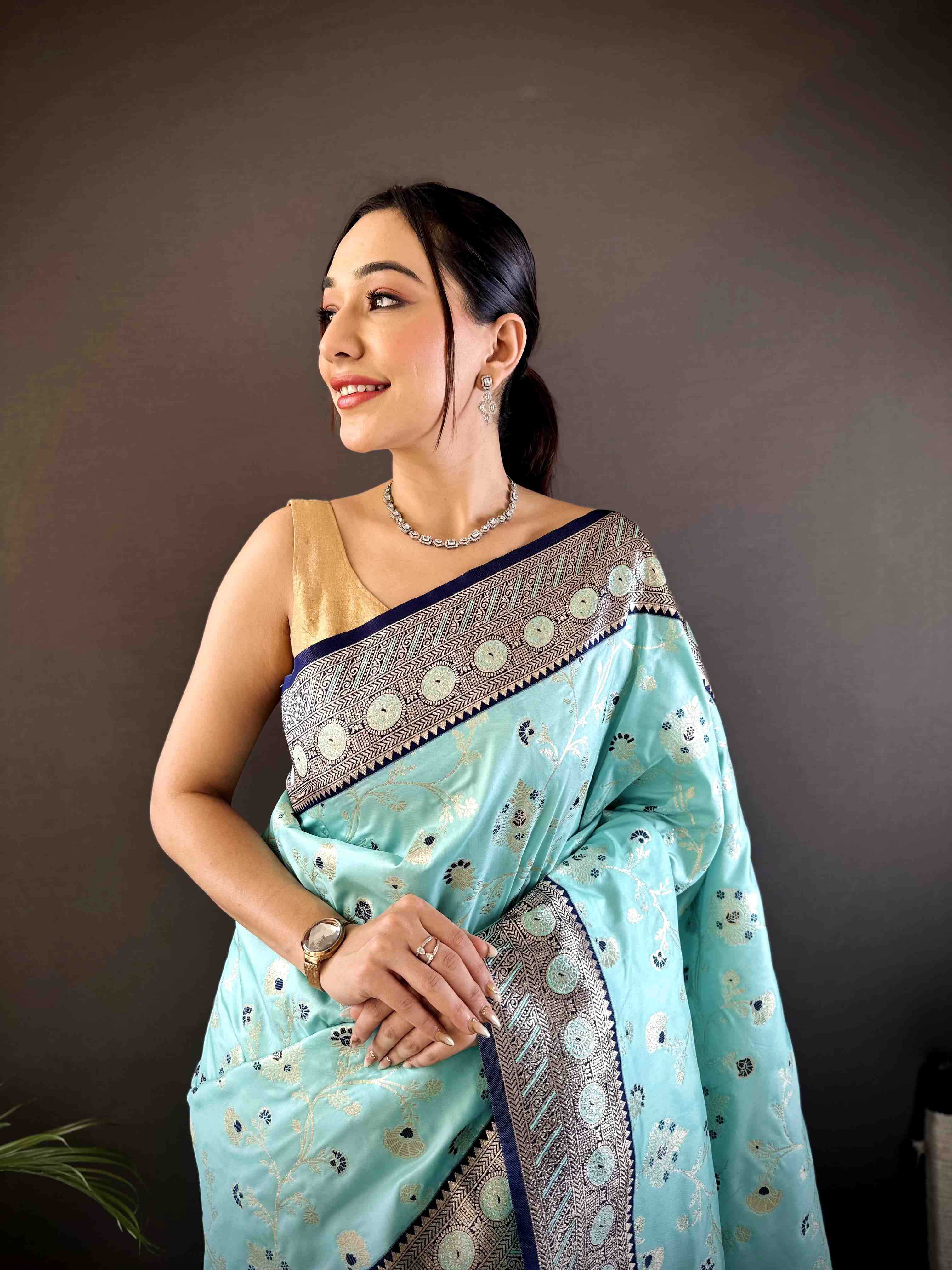 Ynf Silk RIN209 RAJWADA Sarees Wedding Collections Festive Collections Wholesale Fancy Sarees Silk Sarees Reception Outfits Manufacturer- Kapda Export