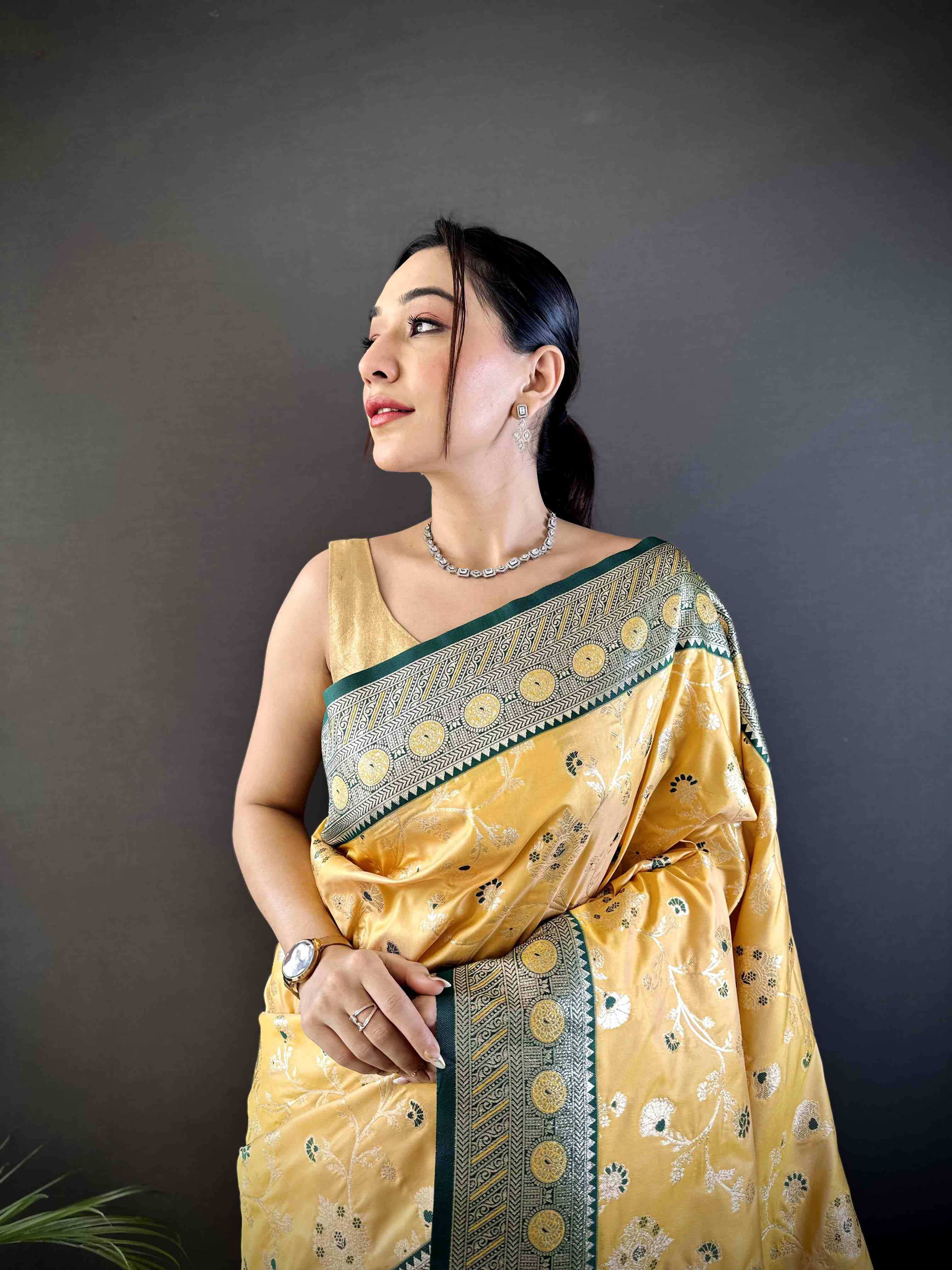 Ynf Silk RIN209 RAJWADA Sarees Wedding Collections Festive Collections Wholesale Fancy Sarees Silk Sarees Reception Outfits Manufacturer- Kapda Export