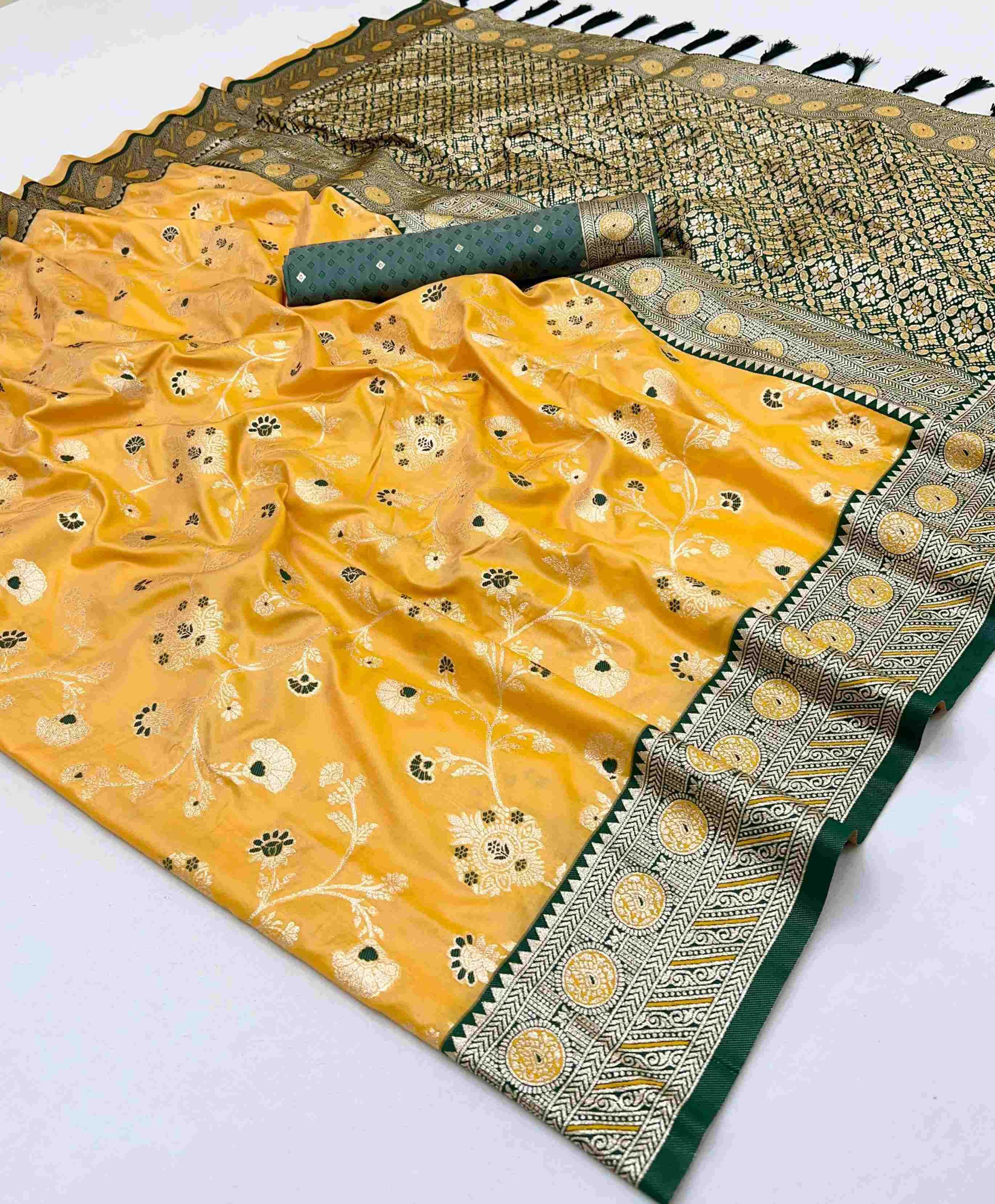 Ynf Silk RIN209 RAJWADA Silk Sarees Wedding Collections Wholesale Soft Silk Sarees Reception Outfits Manufacturer- Kapda Export