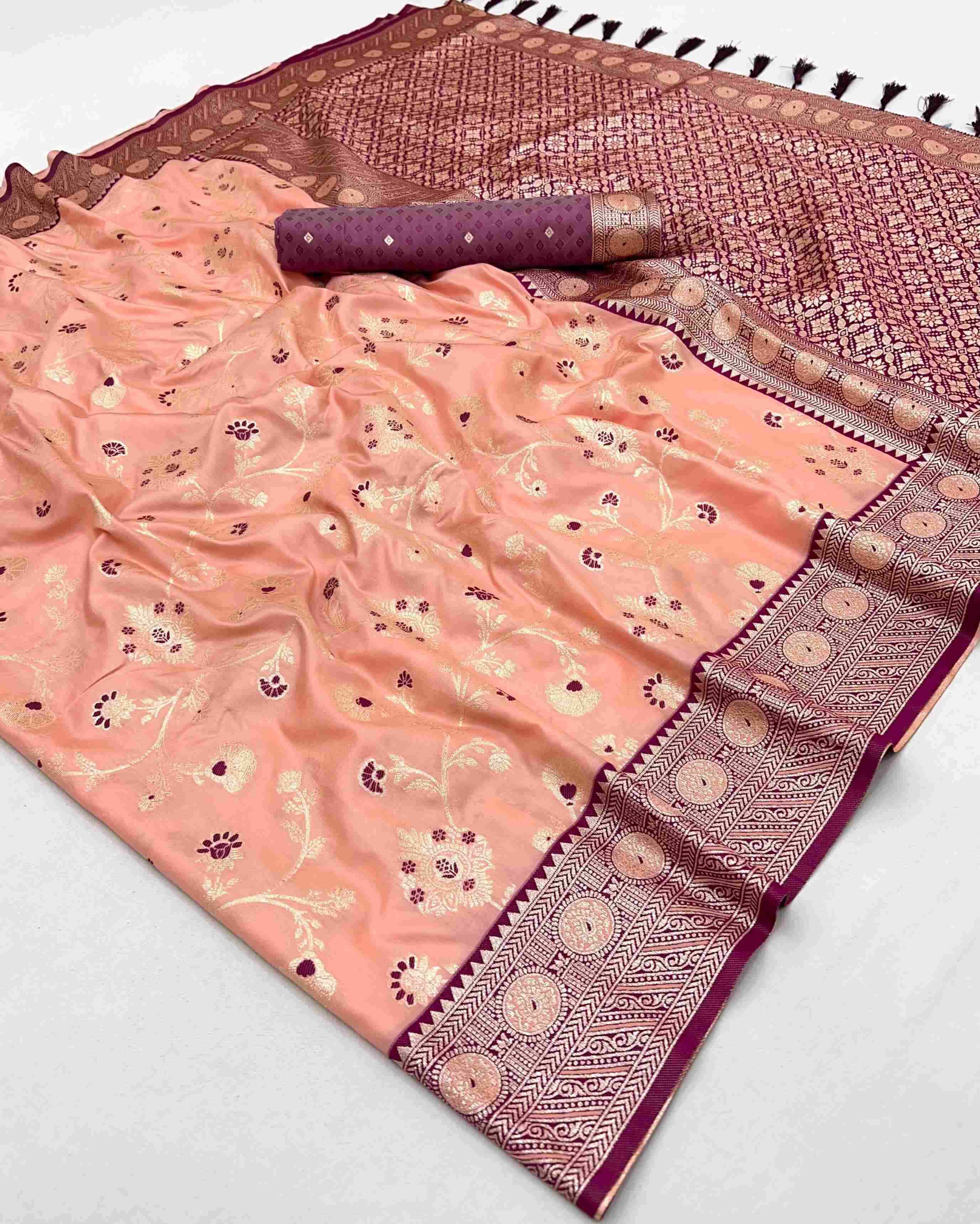 Ynf Silk RIN209 RAJWADA Silk Sarees Wedding Collections Wholesale Soft Silk Sarees Reception Outfits Manufacturer- Kapda Export