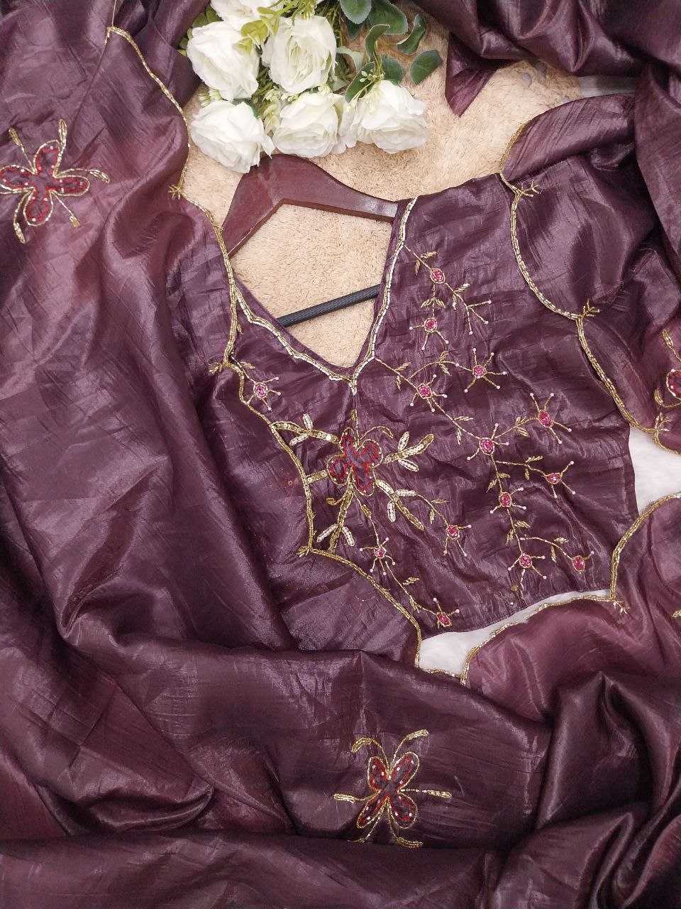 Ynf Tissue Silk RIN171 - 470 Sarees Wedding Collections Festive Collections Wholesale Tissue Silk Saree Mehendi Outfits Holi Collections Manufacturer- Kapda Export