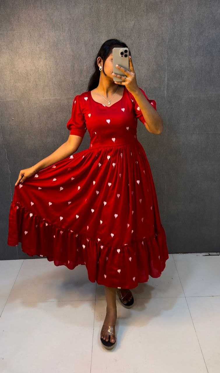 Ynf Vichitra Silk RIN218 1064 Gowns Wholesale Party Wear Gowns Indo-Western Gowns Floral Print Gowns Manufacturer- Kapda Export