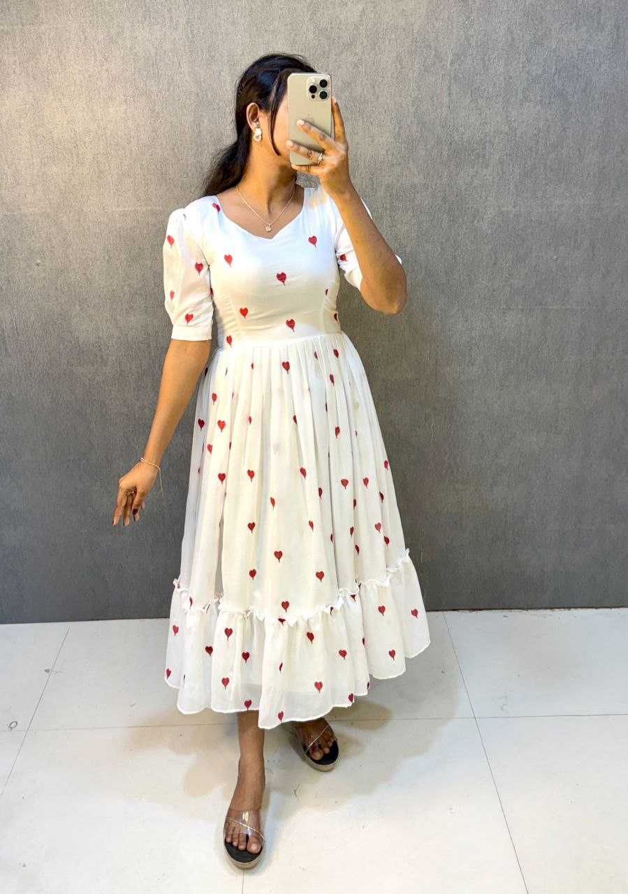 Ynf Vichitra Silk RIN218 1064 Gowns Wholesale Party Wear Gowns Indo-Western Gowns Floral Print Gowns Manufacturer- Kapda Export