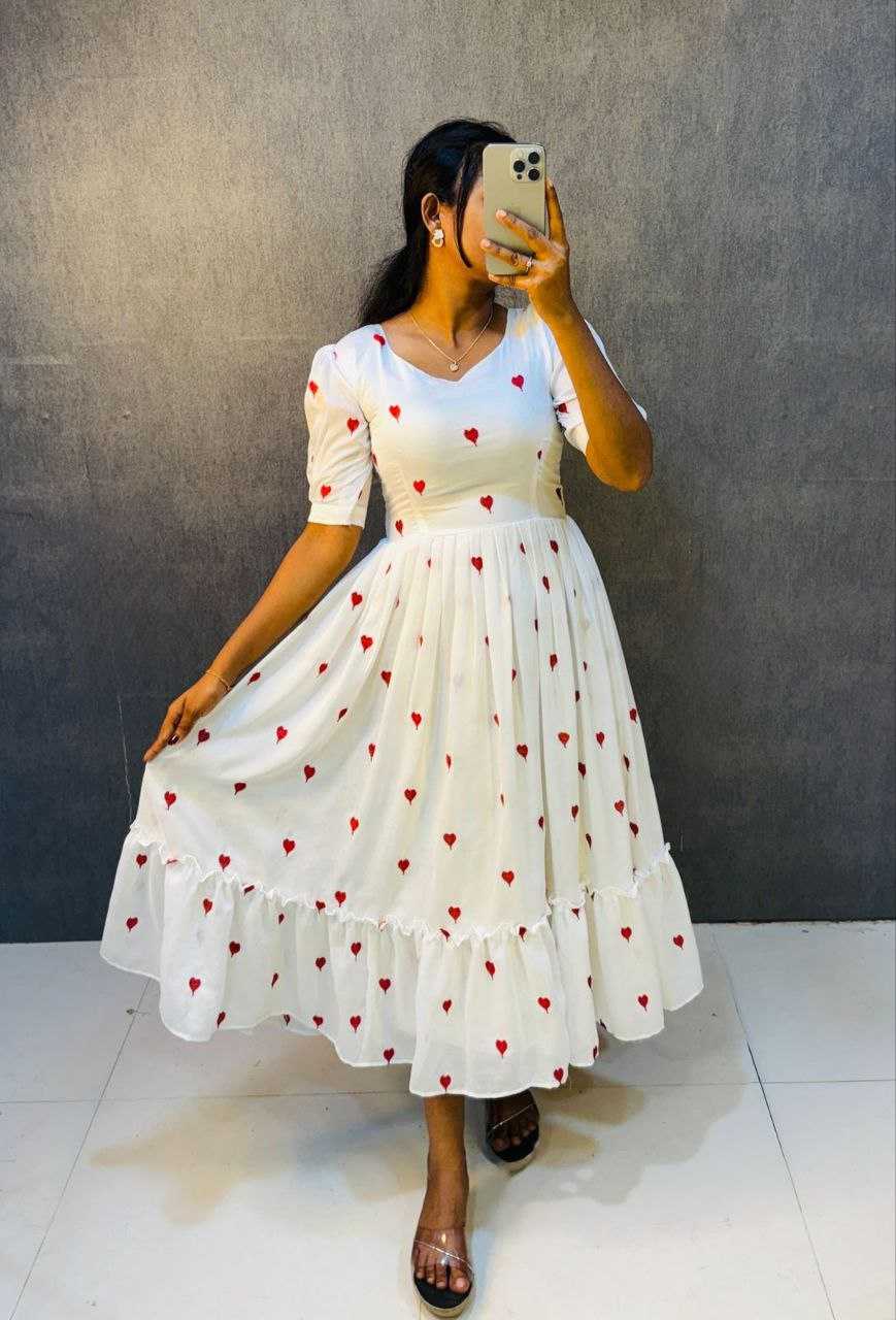 Ynf Vichitra Silk RIN218 1064 Gowns Wholesale Party Wear Gowns Indo-Western Gowns Floral Print Gowns Manufacturer- Kapda Export