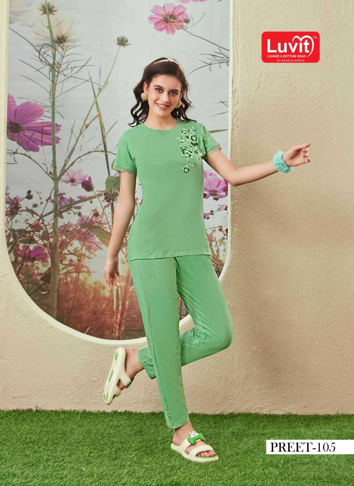 Ynf Viscose RIN190 PREET LUVIT Setwise Collections Wholesale Sale Catalogs Manufacturer- Kapda Export