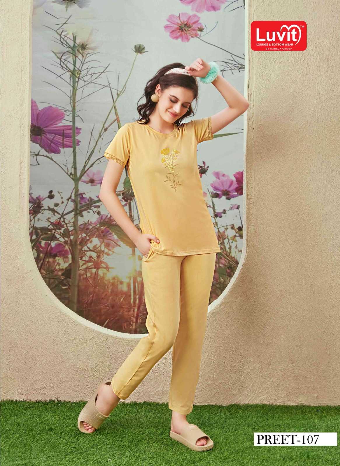 Ynf Viscose RIN190 PREET LUVIT Setwise Collections Wholesale Sale Catalogs Manufacturer- Kapda Export
