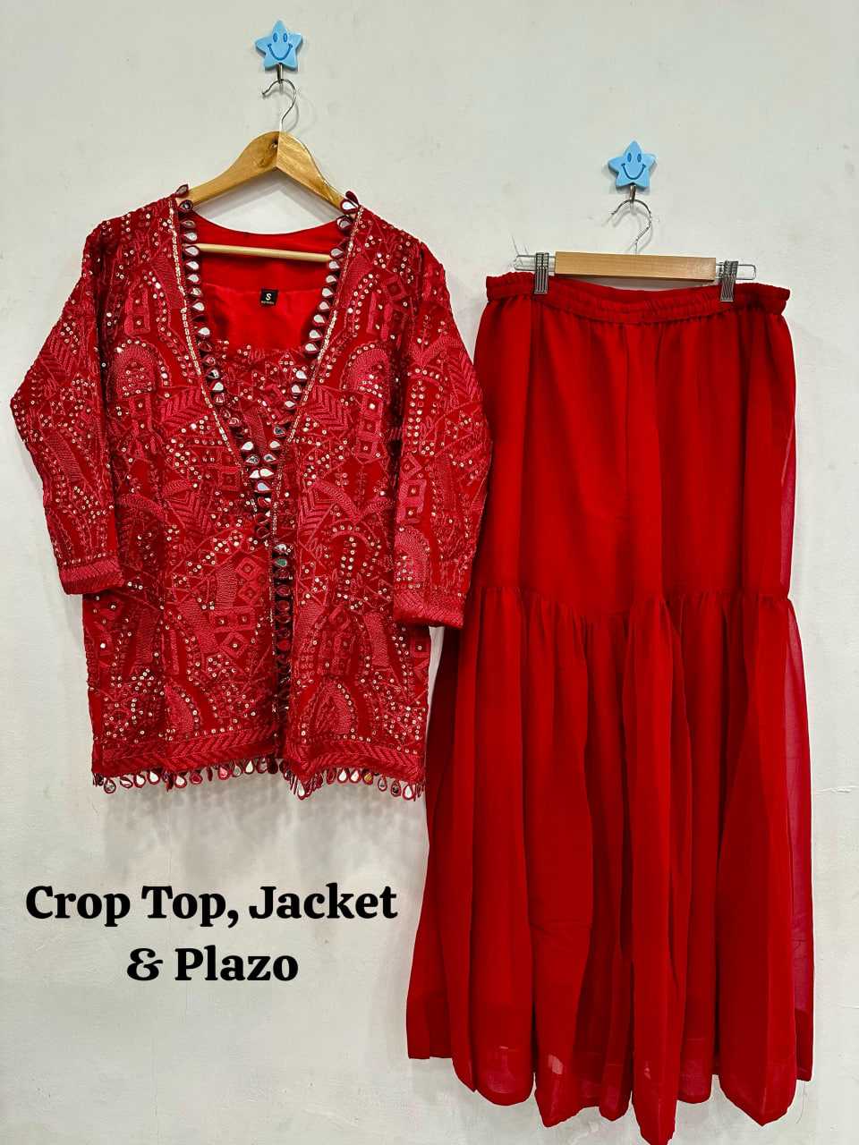 Ynf Blooming RIN197 Touch of Thread, Western Wears Bollywood Collections Wholesale Co-ord Set Rasha Thadani Manufacturer- Kapda Export