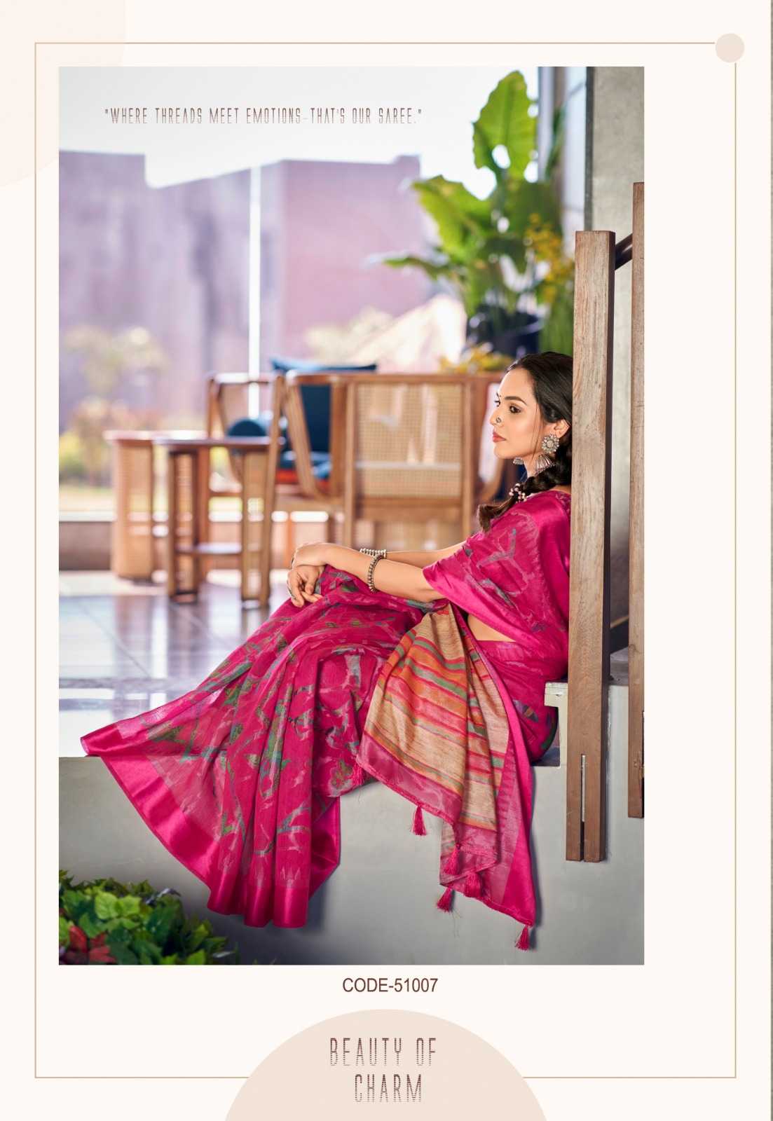 Ynf Blue Berry RIN203 212 Sarees Wholesale Brasso Sarees Manufacturer- Kapda Export