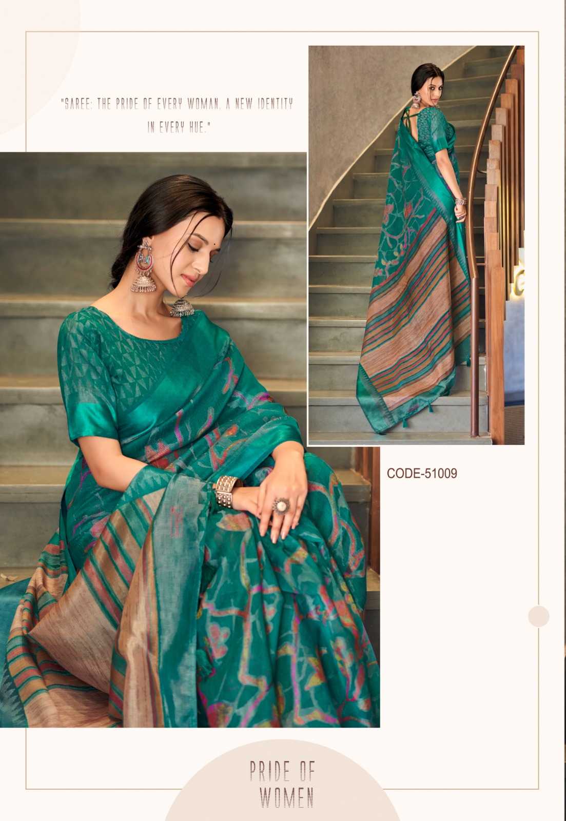 Ynf Blue Berry RIN203 212 Sarees Wholesale Brasso Sarees Manufacturer- Kapda Export