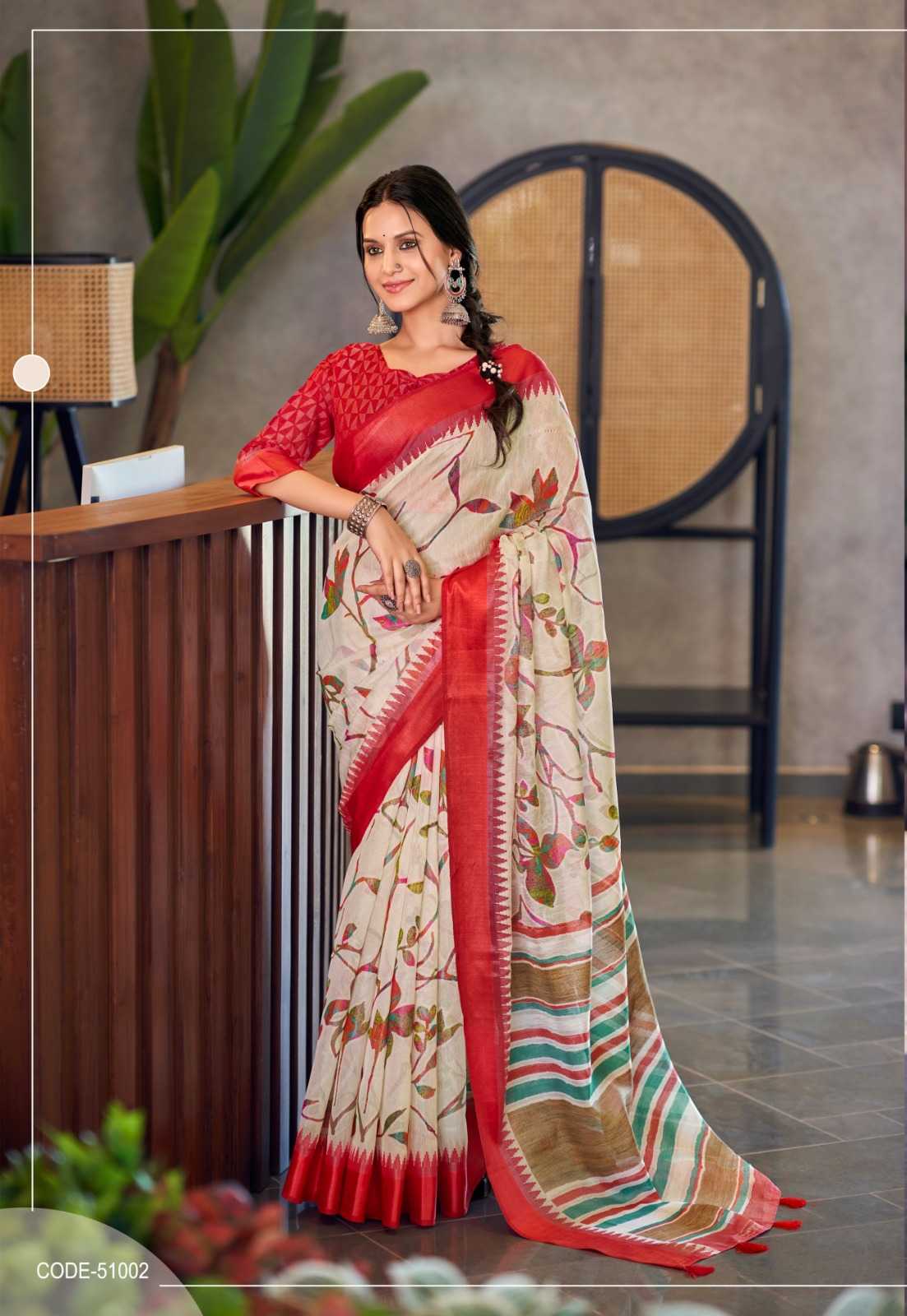 Ynf Blue Berry RIN203 212 Sarees Wholesale Brasso Sarees Manufacturer- Kapda Export