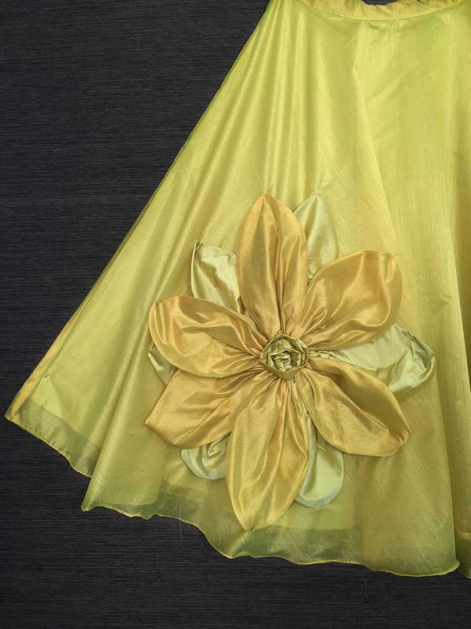Ynf Chanderi Silk RIN197 1650 Lehengas Wholesale Fancy Lehenga Traditional Lehenga Silk Lehenga Lehenga For Haldi Yellow Lehenga Manufacturer- Kapda Export
