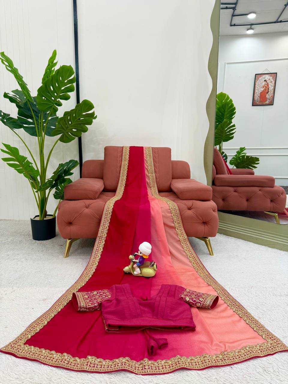 Ynf Chinon RIN133 09 Sarees Wholesale Fancy Sarees Half Sarees Plain Sarees Manufacturer- Kapda Export