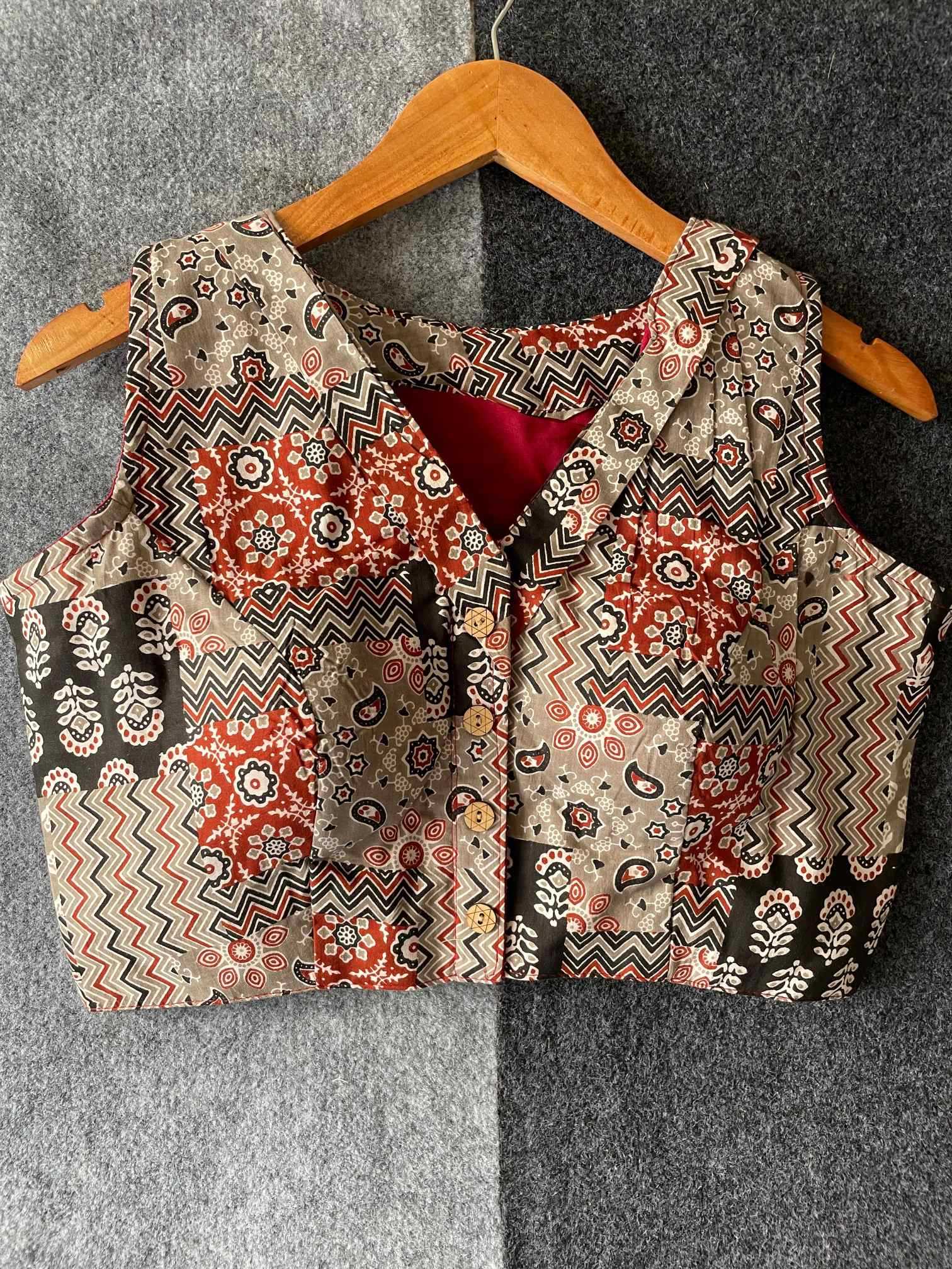 Ynf Cotton KESH426 RIMAA2 Readymade Blouses Wholesale Fashion Blouse Printed Cotton Blouses Manufacturer- Kapda Export