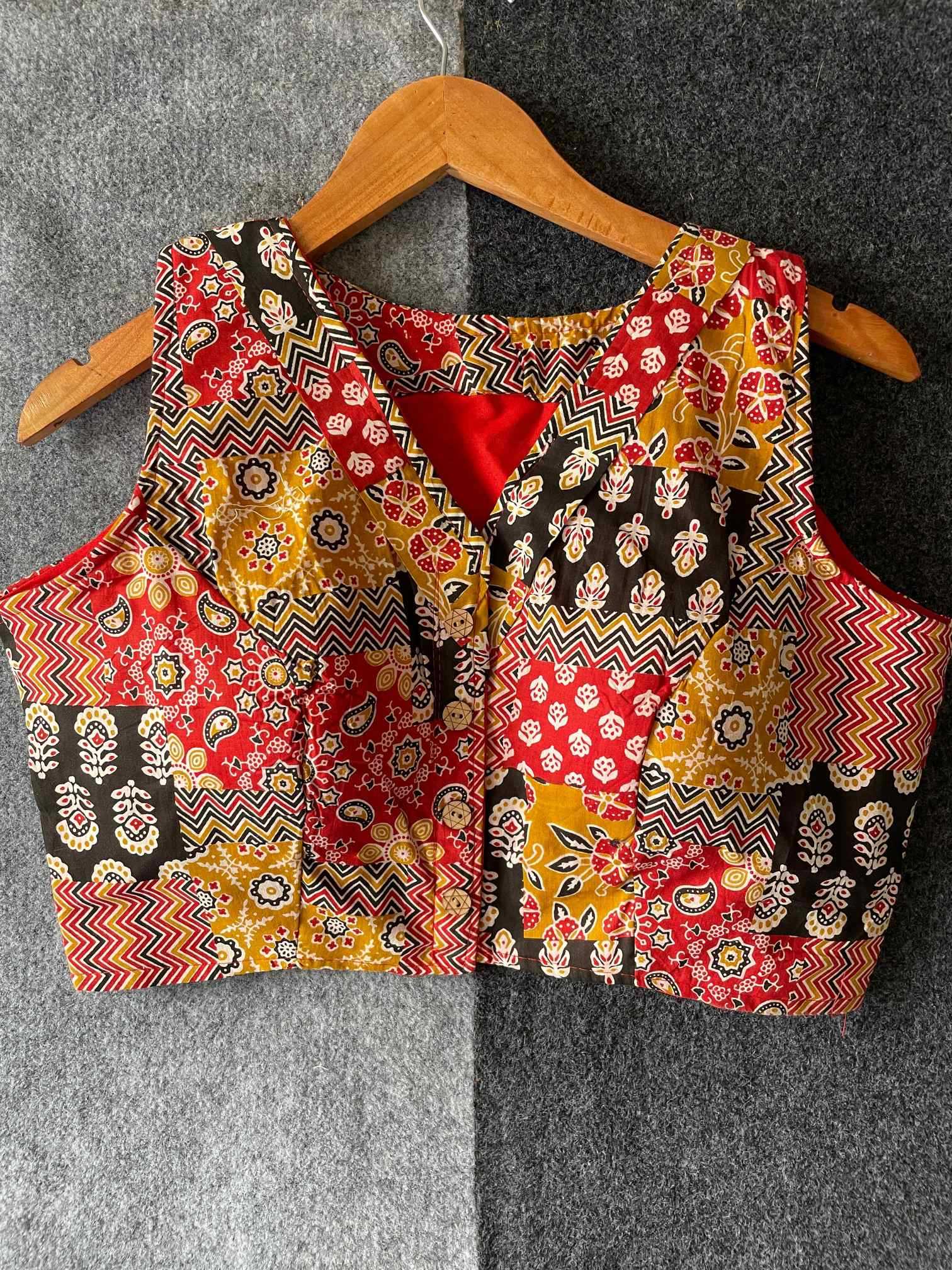Ynf Cotton KESH426 RIMAA2 Readymade Blouses Wholesale Fashion Blouse Printed Cotton Blouses Manufacturer- Kapda Export