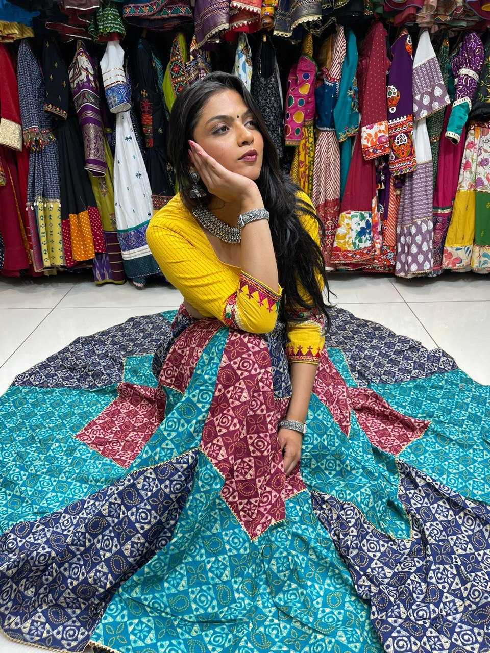 Ynf Cotton KESH444 Lehengas Wholesale Fancy Lehenga Printed Lehenga Handloom Lehenga Manufacturer- Kapda Export