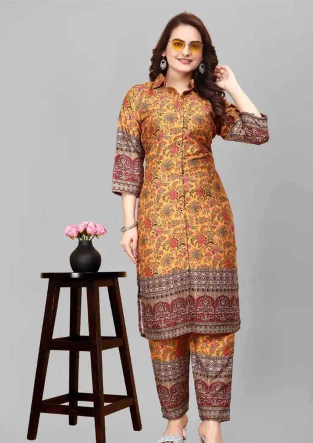 Ynf Cotton RIN222 180 Kurti Plus Size Collections Wholesale Fancy Kurti Collar Neck Kurtis Manufacturer- Kapda Export