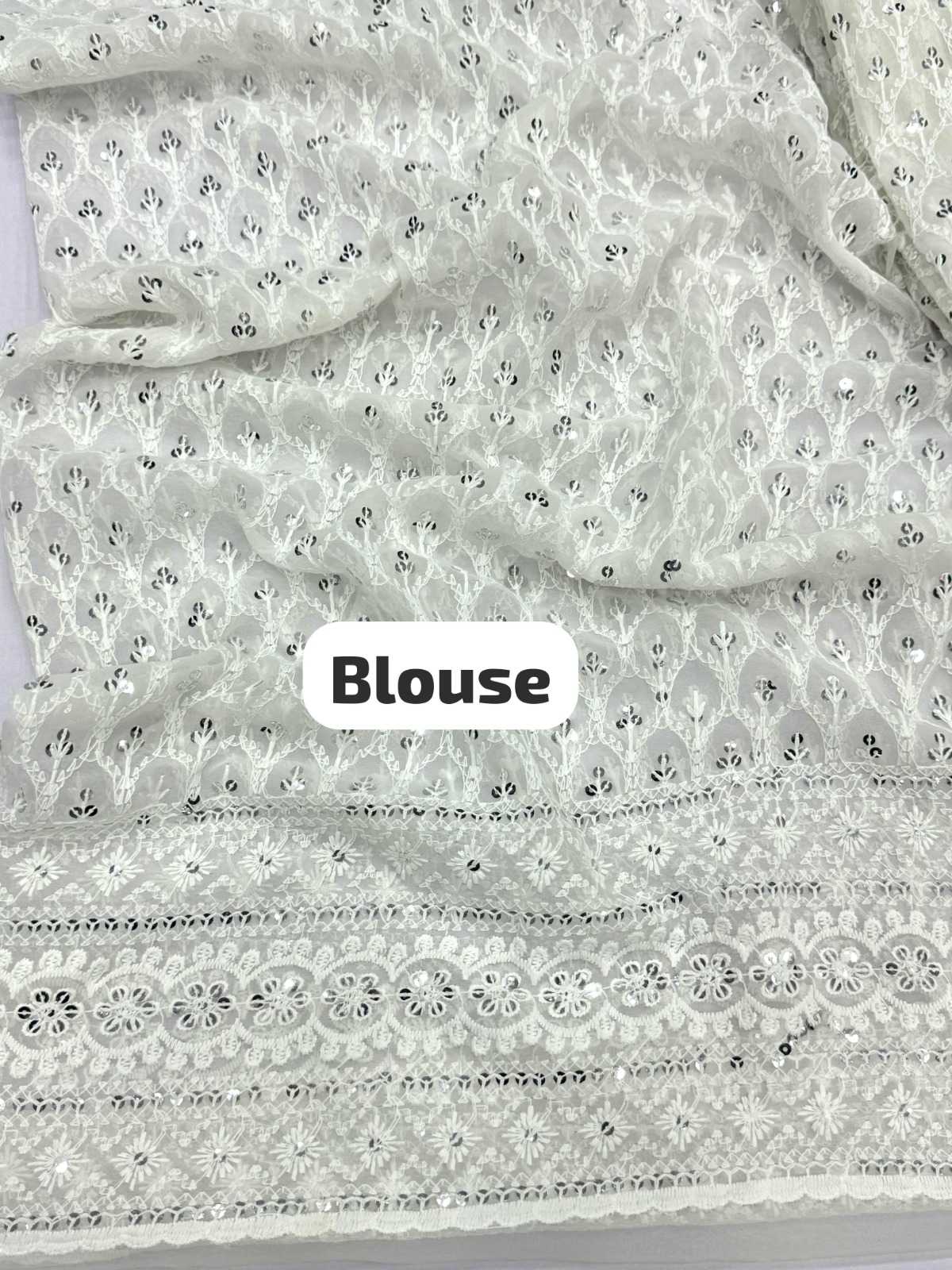 Ynf Crunchi KESH114 157 Sarees Wholesale Fancy Sarees Chikan Sarees Cutwork Saree Manufacturer- Kapda Export