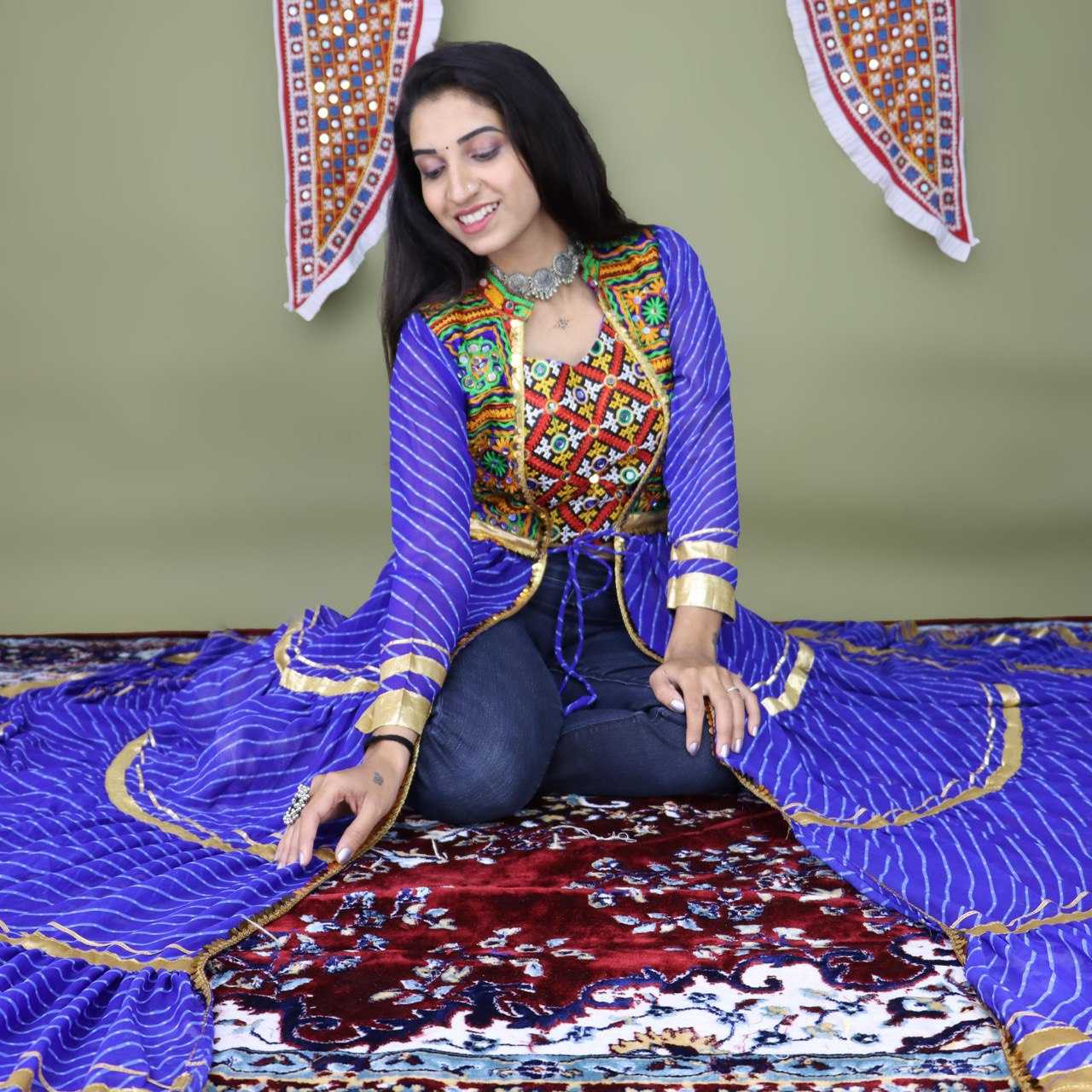 Ynf Georgette RIN119 8038 Kurti Wholesale Casual Kurtis Festive Kurtis Fancy Kurti Kurti With Jacket Manufacturer- Kapda Export