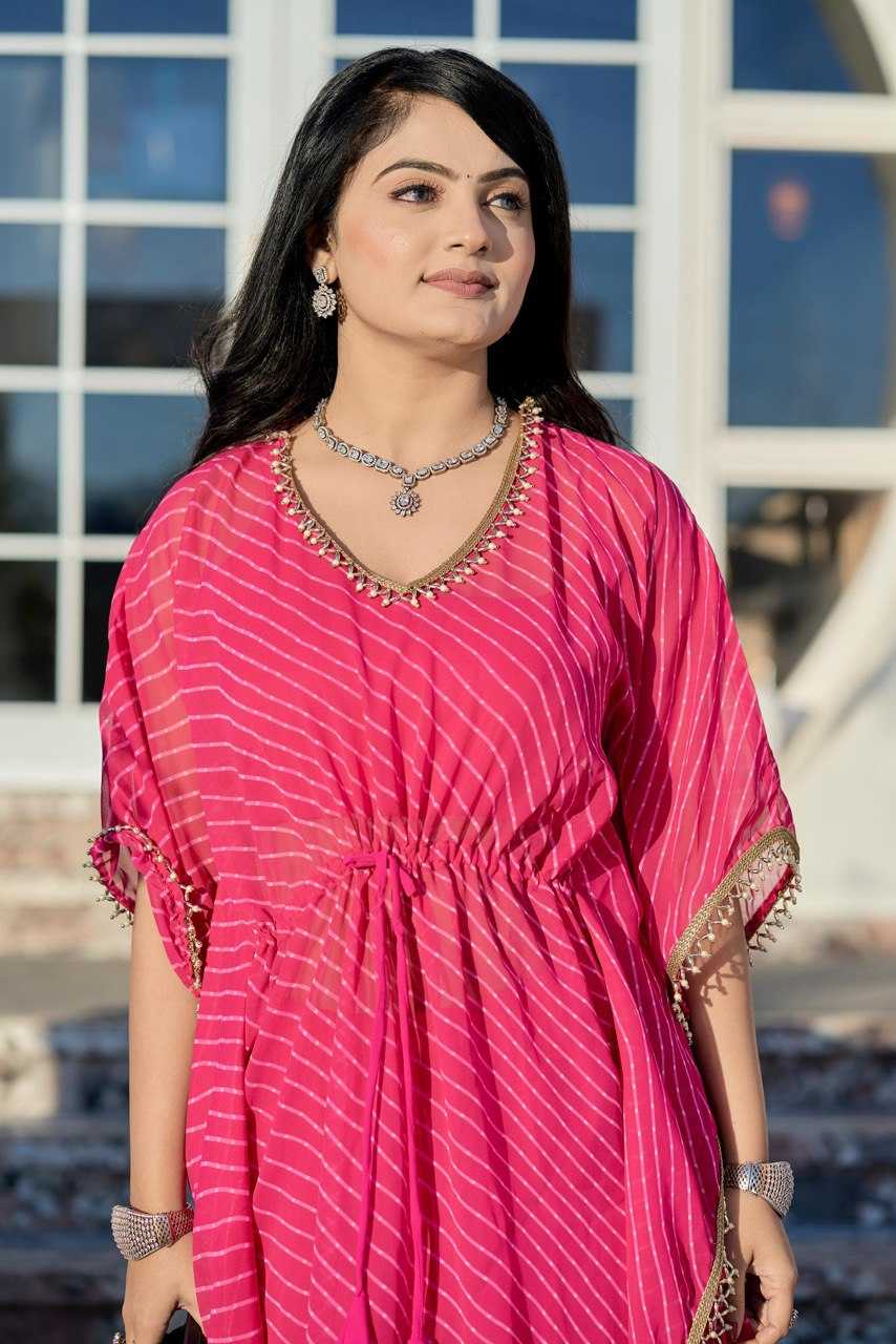 Ynf Georgette RIN119 9010 Kurti Wholesale Printed Kurtis Kaftan Kurtis Fancy Kurtis Manufacturer- Kapda Export