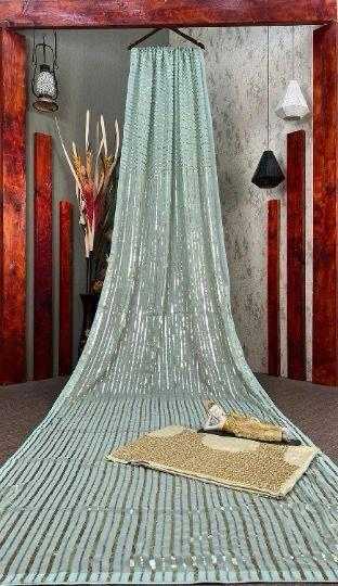 Ynf Georgette RIN134 0249 Sarees Bollywood Collections Wholesale Party Wear Sarees Sequins Work Saree Karishma Tanna Manufacturer- Kapda Export