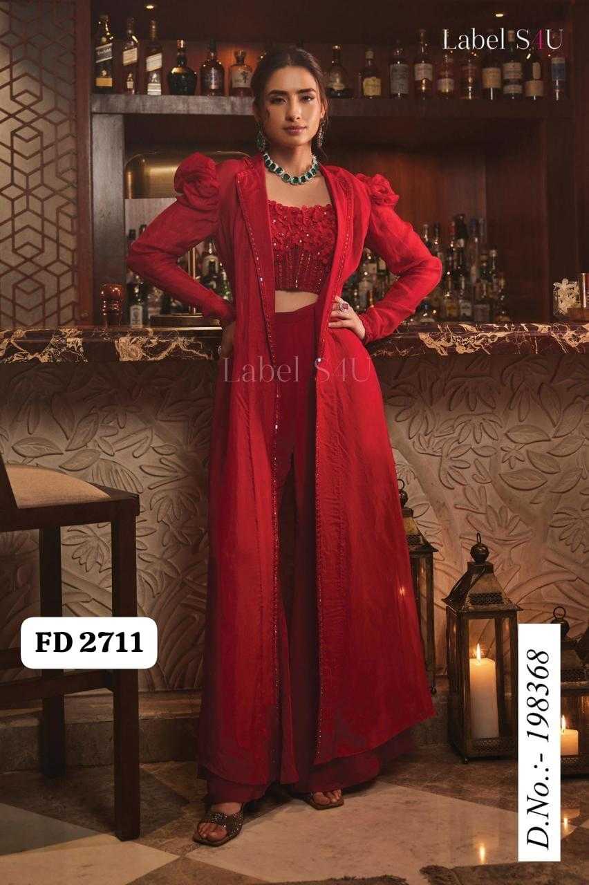 Ynf Georgette RIN197 Festive Diaries Vol. 27 Suits & Dresses Wholesale Indo-Western Dresses Off-Shoulder Dresses Handwork Suits Manufacturer- Kapda Export