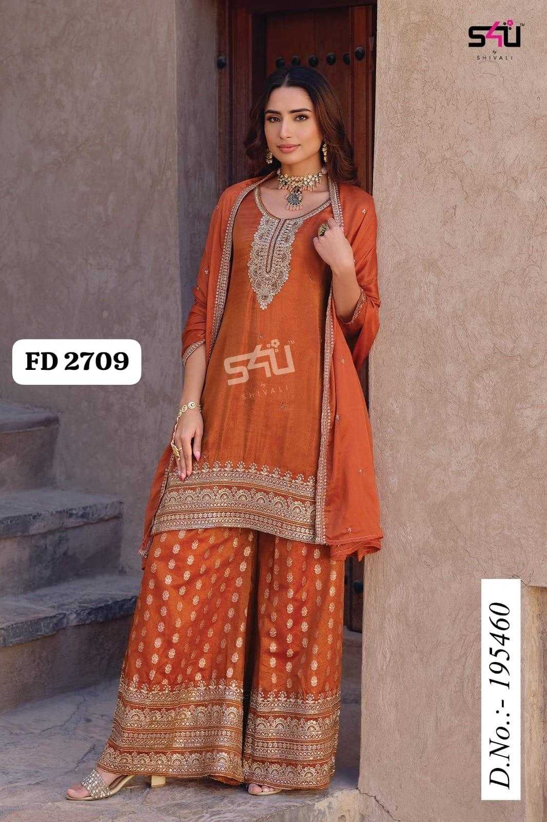 Ynf Georgette RIN197 Festive Diaries Vol. 27 Suits & Dresses Wholesale Indo-Western Dresses Off-Shoulder Dresses Handwork Suits Manufacturer- Kapda Export