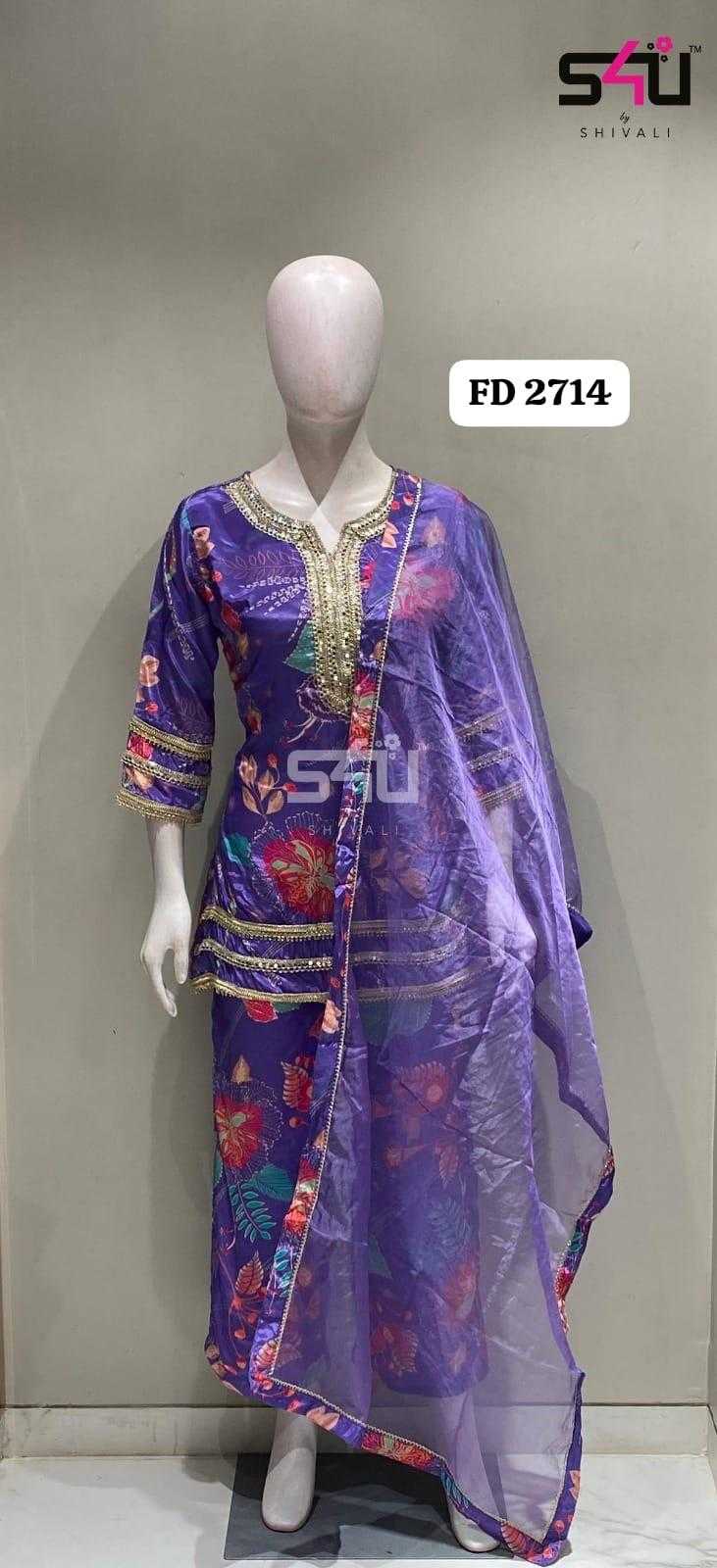 Ynf Georgette RIN197 Festive Diaries Vol. 27 Suits & Dresses Wholesale Indo-Western Dresses Off-Shoulder Dresses Handwork Suits Manufacturer- Kapda Export