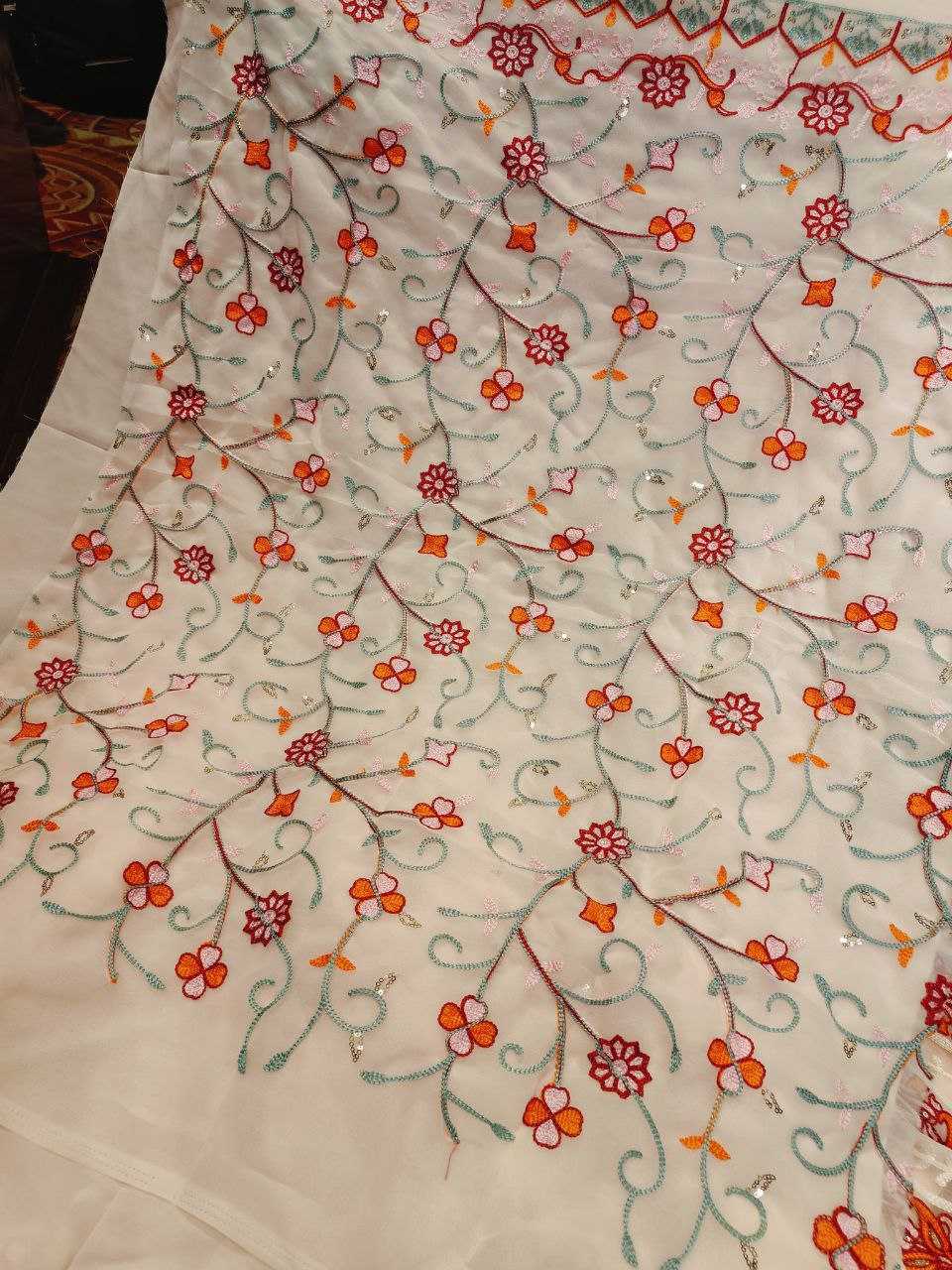 Ynf Georgette RIN207 03 Lehengas Navratri Chaniya Choli Wholesale Embroidered Lehenga Designer Lehenga Choli Chaniya Choli Manufacturer- Kapda Export