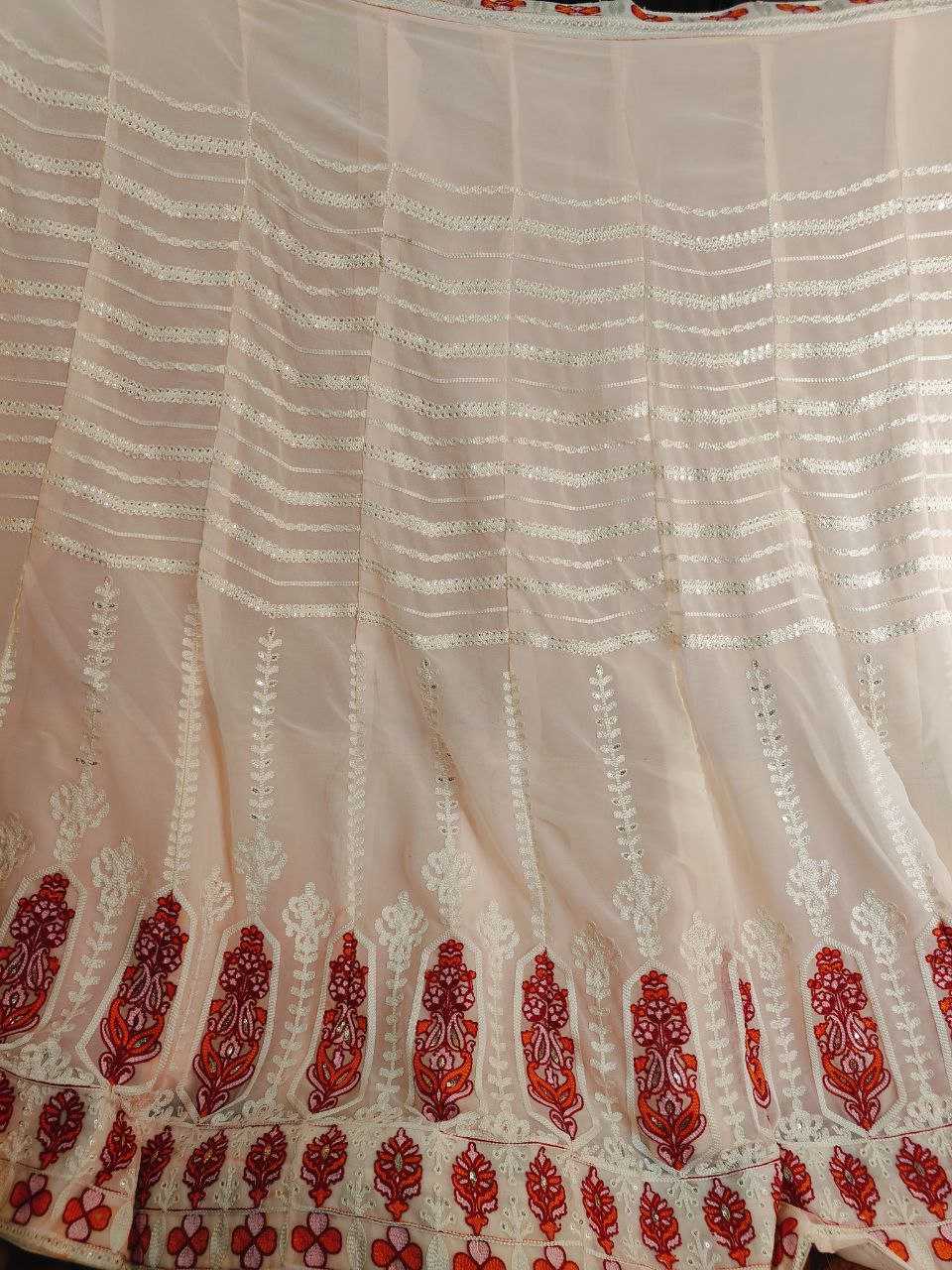 Ynf Georgette RIN207 03 Lehengas Navratri Chaniya Choli Wholesale Embroidered Lehenga Designer Lehenga Choli Chaniya Choli Manufacturer- Kapda Export