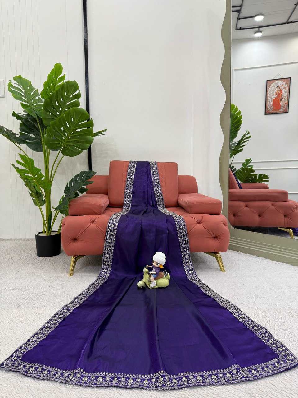 Ynf Jimmy Choo RIN133 580 Sarees Bollywood Collections Wholesale Designer Sarees Fancy Sarees Ananya Pandey Sarees Manufacturer- Kapda Export