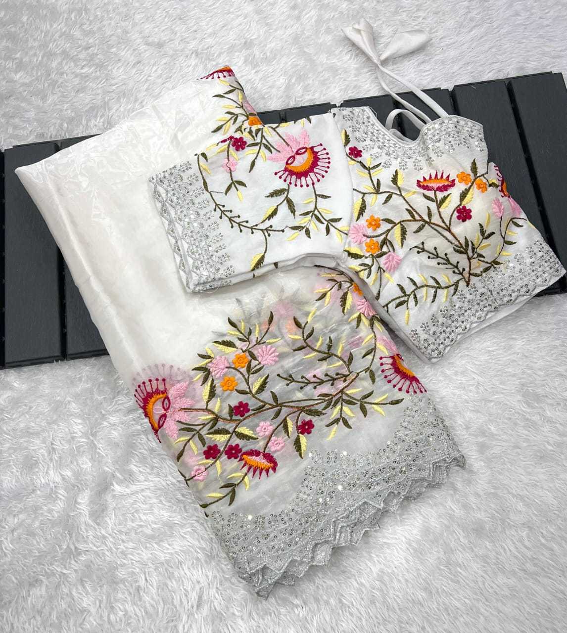 Ynf Jimmy Choo RIN222 Amisha Sarees Wedding Collections Wholesale Designer Sarees Reception Outfits Manufacturer- Kapda Export