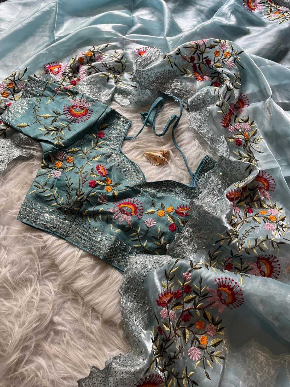 Ynf Jimmy Choo RIN222 Amisha Sarees Wedding Collections Wholesale Designer Sarees Reception Outfits Manufacturer- Kapda Export