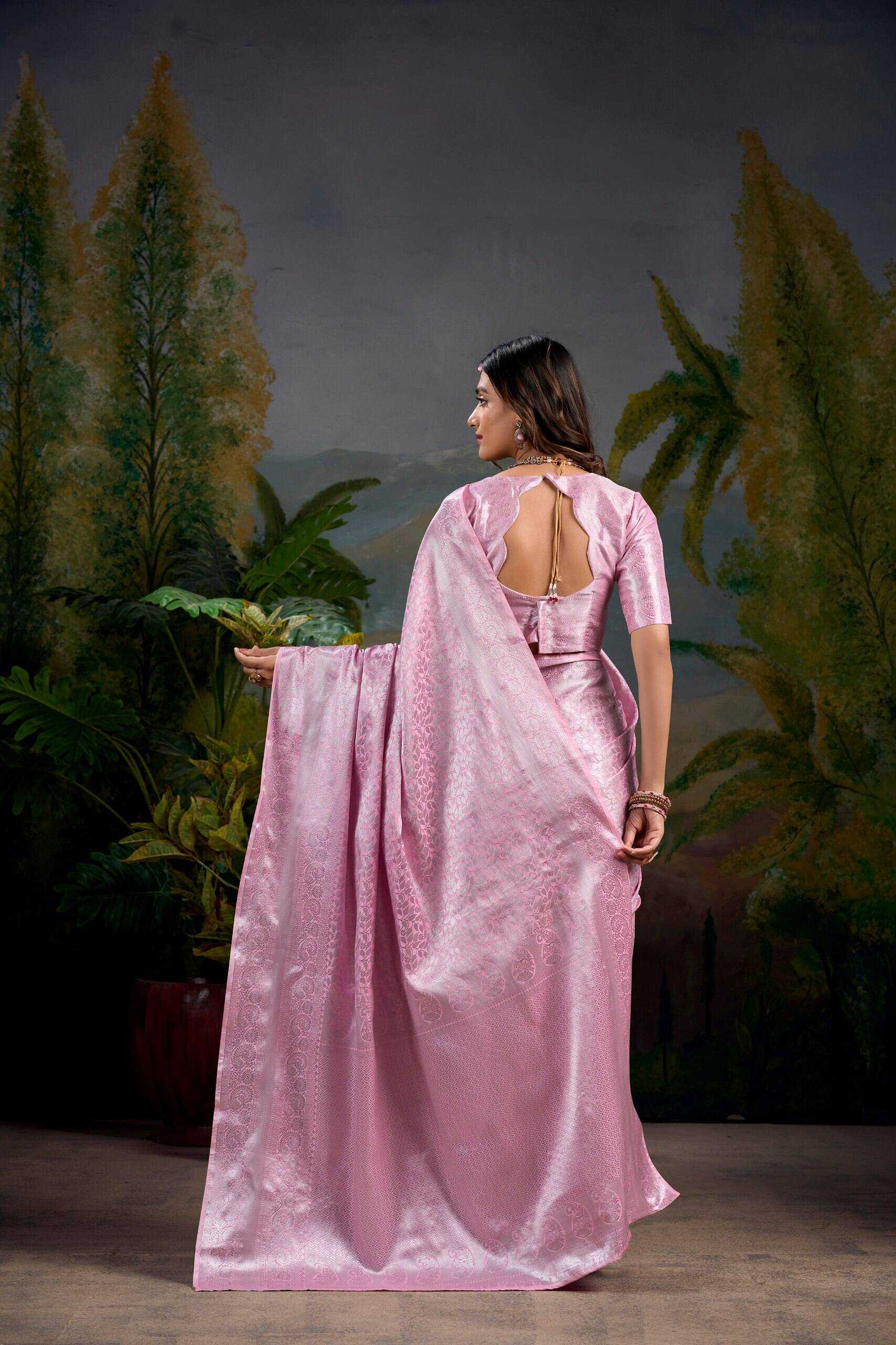 Ynf Kanjivaram Silk RIN197 7404 Silk Sarees Wholesale Kanjeevaram Sarees Kanjivaram Silk Sarees Party Wear Silk Sarees Pure Zari Silk Sarees Pure Pattu Silk Sarees Manufacturer- Kapda Export