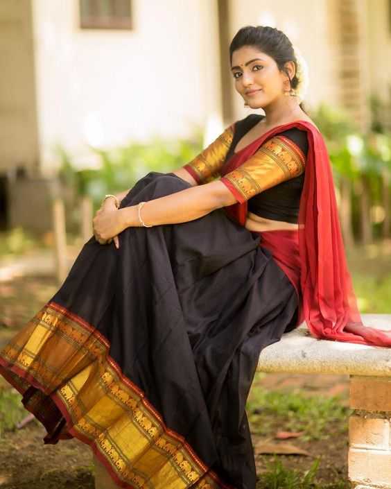 Ynf Kanjivaram Silk RIN222 113 Sarees Wholesale Lehenga Sarees Half Sarees Manufacturer- Kapda Export