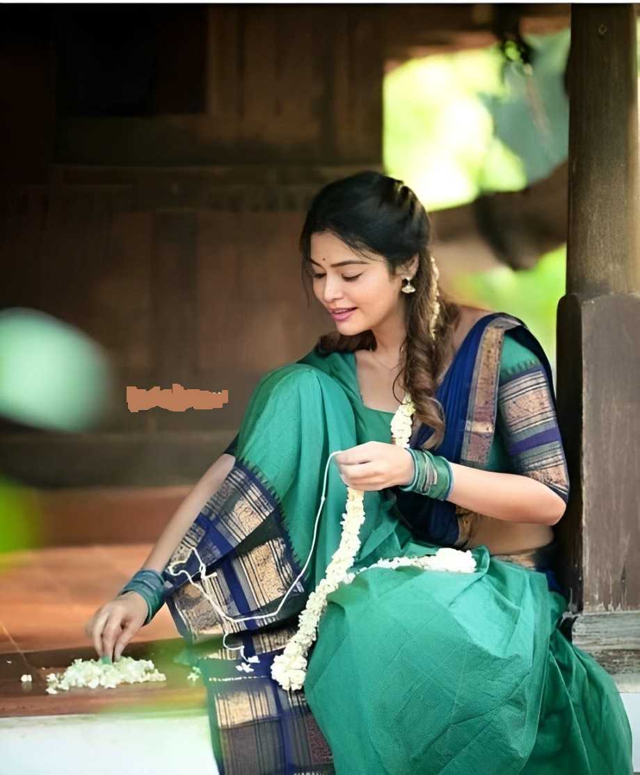 Ynf Kanjivaram Silk RIN222 113 Sarees Wholesale Lehenga Sarees Half Sarees Manufacturer- Kapda Export