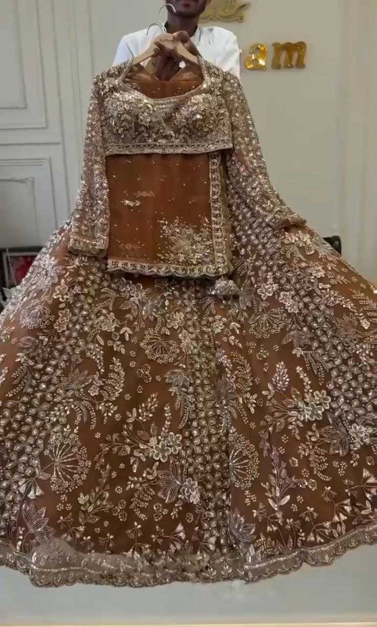 Ynf Net RIN108 1740 Lehengas Wedding Collections Wholesale Net Fancy Lehenga Reception Outfits Manufacturer- Kapda Export