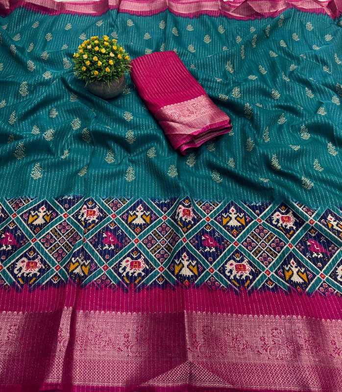 Ynf Patola Silk RIN203 Patola gold Sarees Wholesale Zari Border Sarees Heavy Sarees Manufacturer- Kapda Export