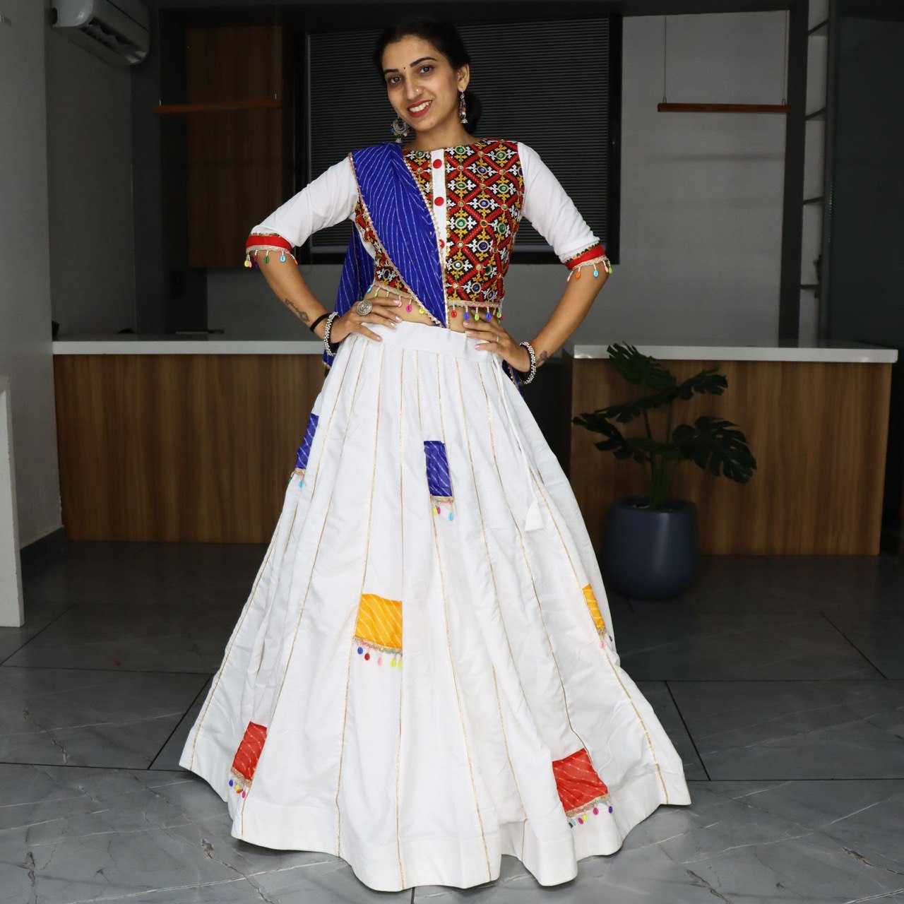 Ynf Reyon Cotton RIN119 Leheriya Lehenga Lehengas Wholesale Fancy Lehenga Printed Lehenga Layered Lehenga Manufacturer- Kapda Export