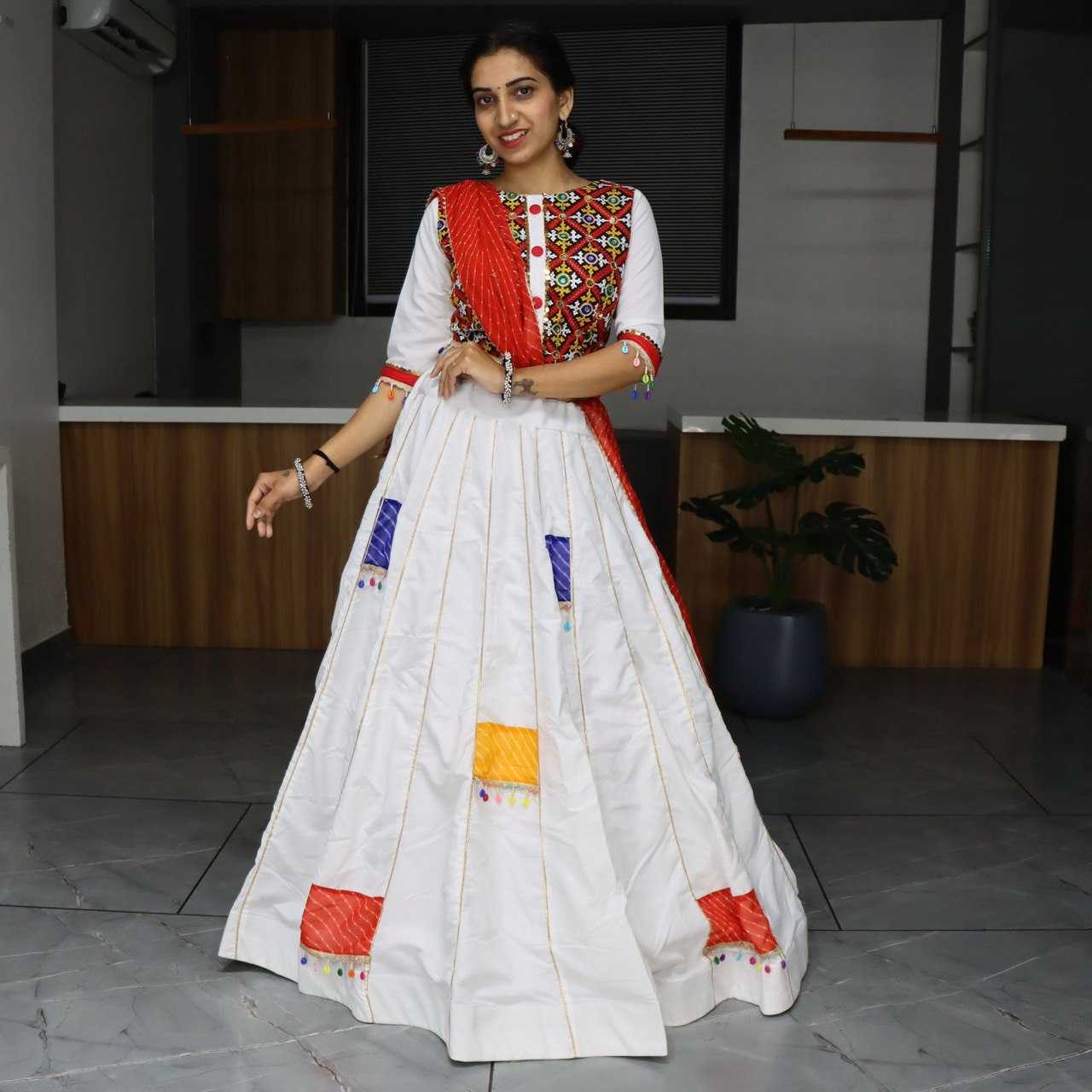 Ynf Reyon Cotton RIN119 Leheriya Lehenga Lehengas Wholesale Fancy Lehenga Printed Lehenga Layered Lehenga Manufacturer- Kapda Export