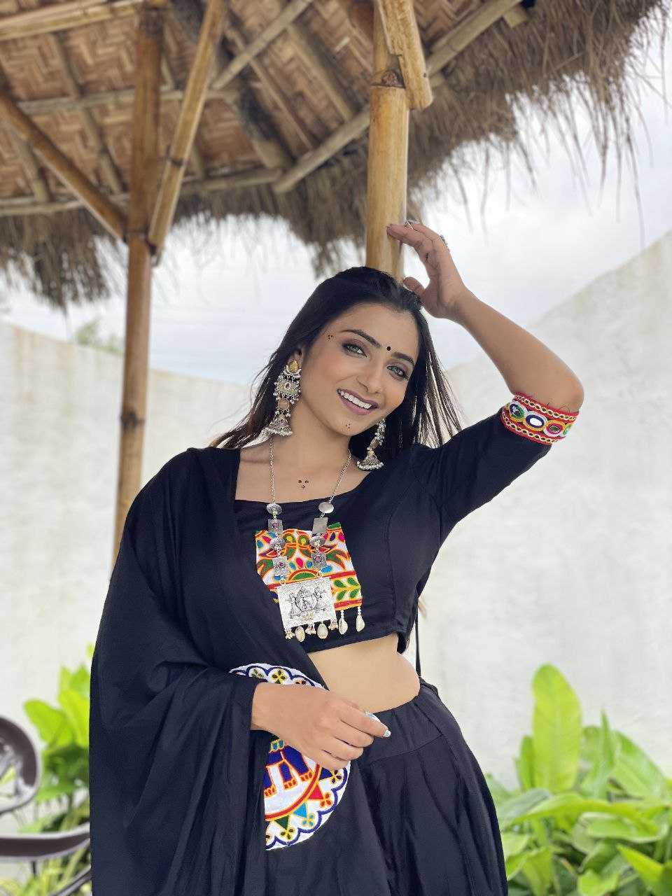 Ynf Reyon Cotton RIN207 115 Lehengas Navratri Chaniya Choli Wholesale Designer Lehenga Choli Chaniya Choli Lightweight Lehenga Manufacturer- Kapda Export