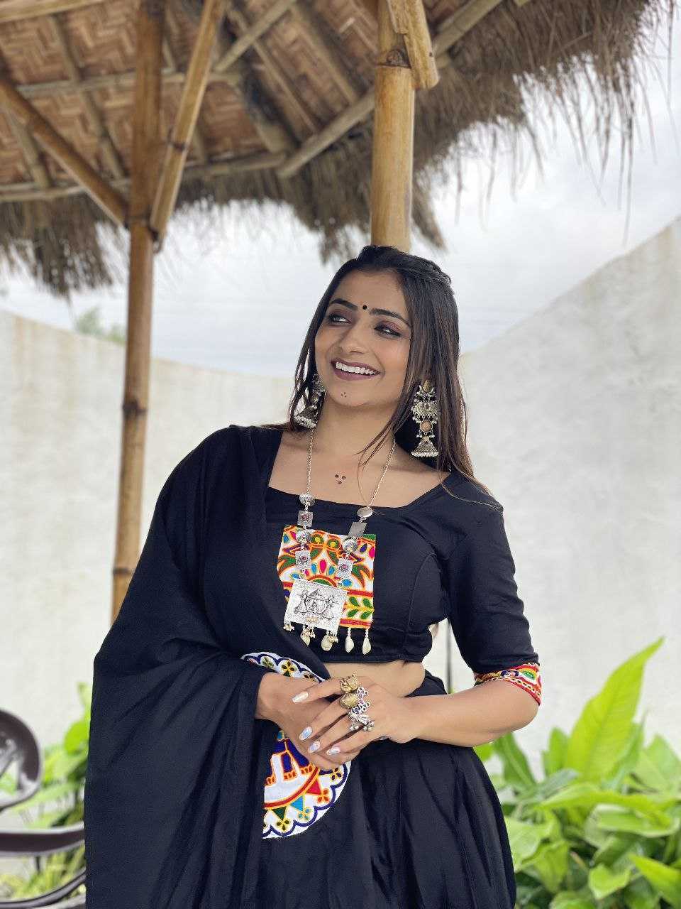 Ynf Reyon Cotton RIN207 115 Lehengas Navratri Chaniya Choli Wholesale Designer Lehenga Choli Chaniya Choli Lightweight Lehenga Manufacturer- Kapda Export