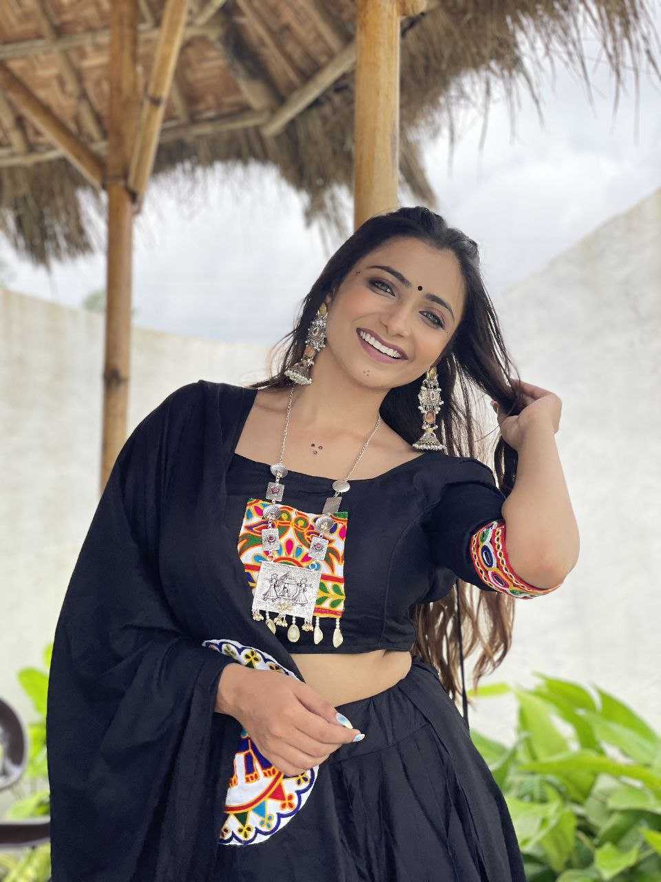 Ynf Reyon Cotton RIN207 115 Lehengas Navratri Chaniya Choli Wholesale Designer Lehenga Choli Chaniya Choli Lightweight Lehenga Manufacturer- Kapda Export