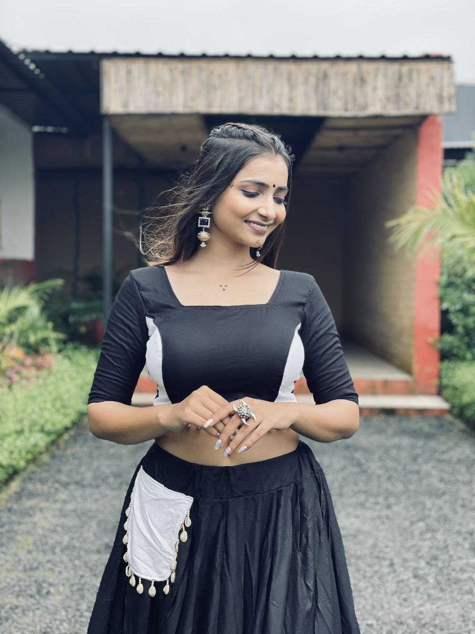 Ynf Reyon Cotton RIN207 116 Lehengas Navratri Chaniya Choli Wholesale Designer Lehenga Choli Chaniya Choli Circular Lehenga Manufacturer- Kapda Export