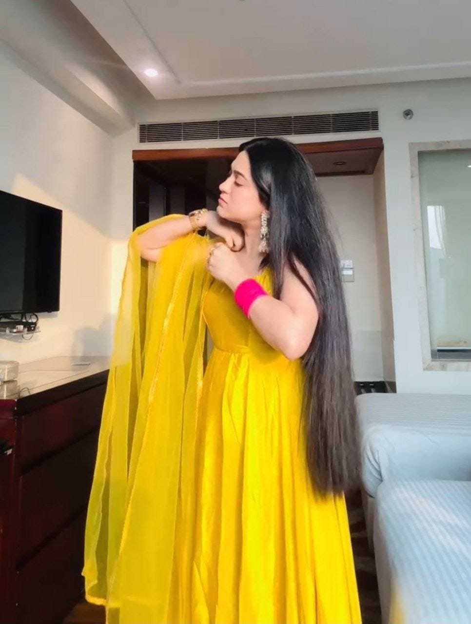 Ynf Satin RIN157 PC-3147 Gowns Wedding Collections Festive Collections Wholesale Fancy Gowns Party Gowns Satin Gowns Manufacturer- Kapda Export