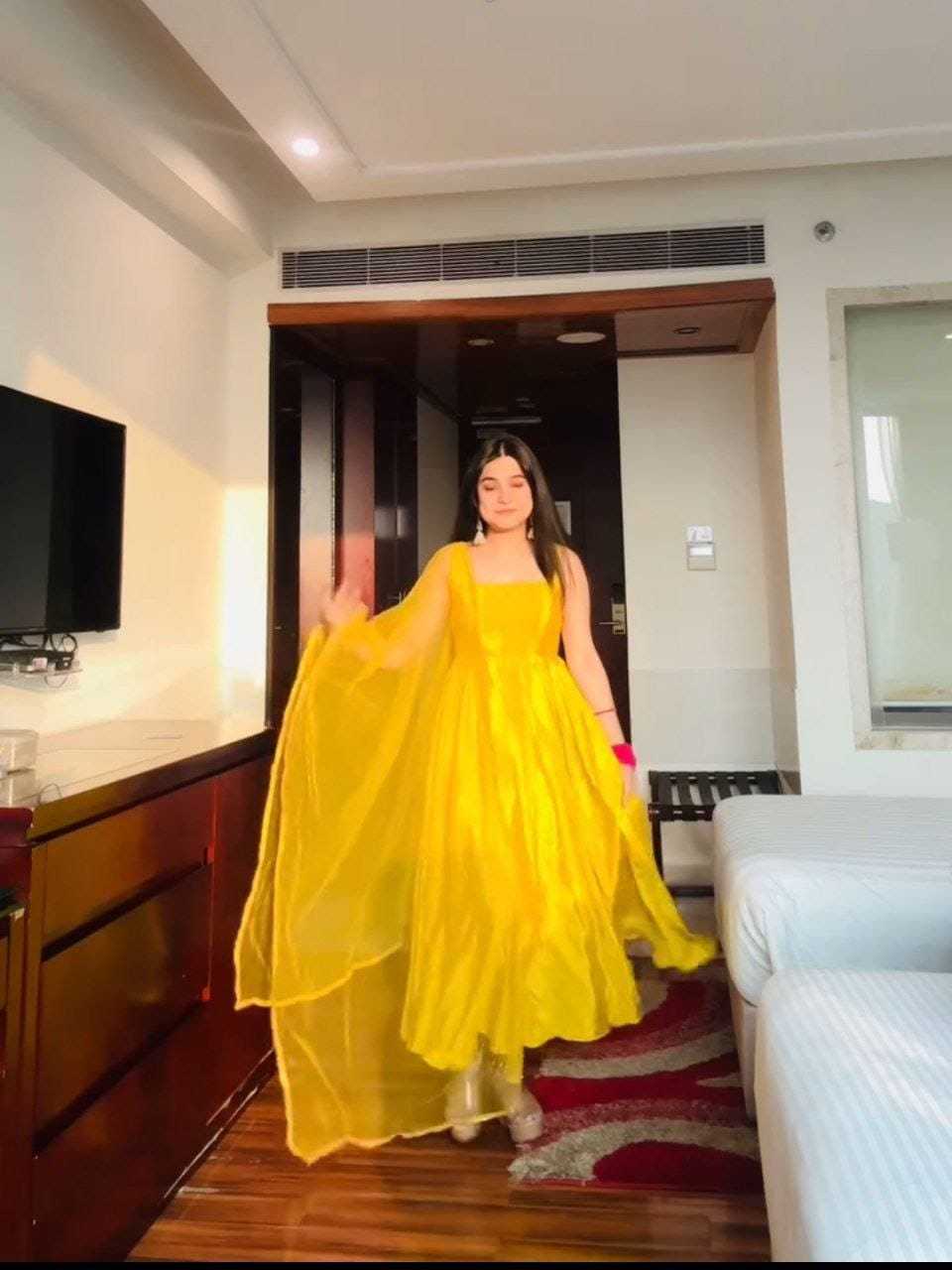 Ynf Satin RIN157 PC-3147 Gowns Wedding Collections Festive Collections Wholesale Fancy Gowns Party Gowns Satin Gowns Manufacturer- Kapda Export