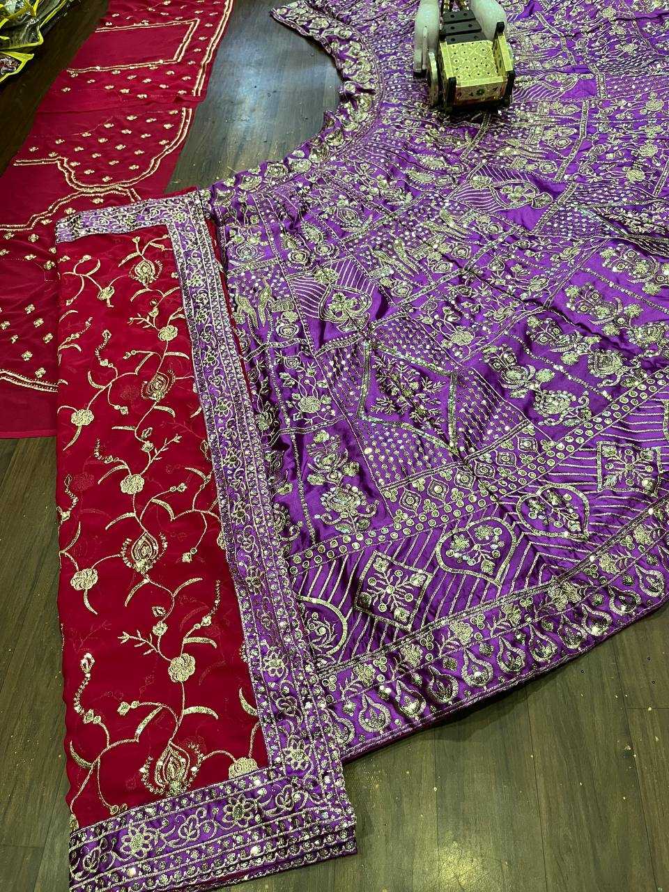 Ynf Satin Silk RIN108 1637 Lehengas Bollywood Collections Wholesale Fancy Lehenga Kiara Advani Sarees Embroidered Lehenga Sequins Lehenga Manufacturer- Kapda Export