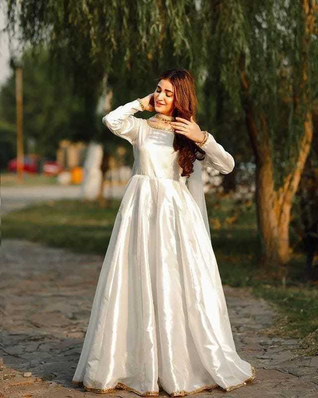 Ynf Satin Silk RIN157 3139 Gowns Rakhi Collections Festive Collections Wholesale Fancy Gowns Party Gowns Silk Gowns Manufacturer- Kapda Export