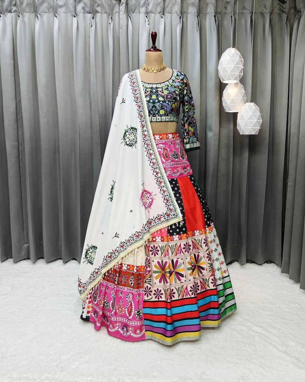 Ynf Soft Butter Silk RIN207 1468 Lehengas Navratri Chaniya Choli Wholesale Printed Lehenga Designer Lehenga Choli Chaniya Choli Manufacturer- Kapda Export